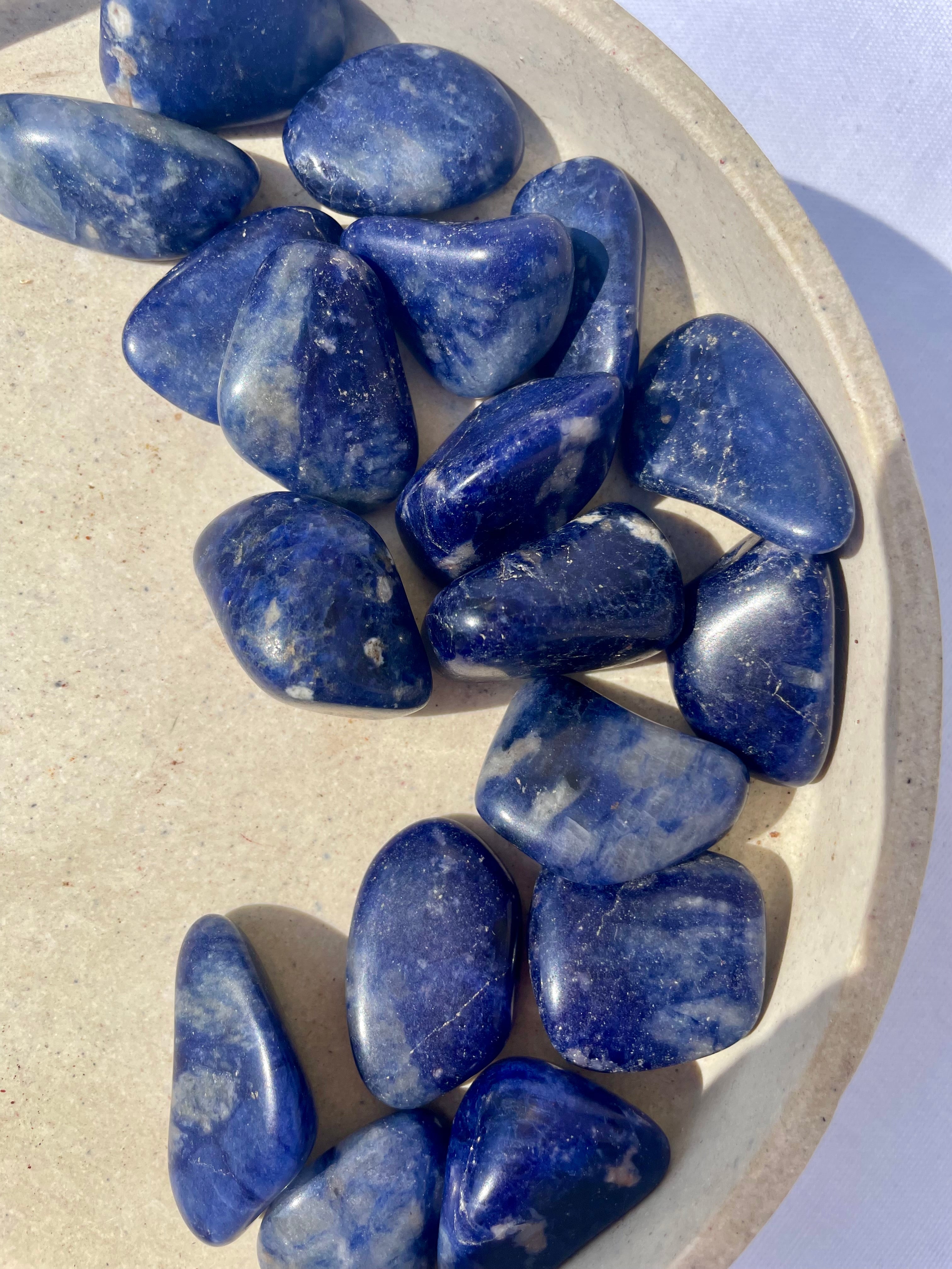 Sodalite Tumble Stone || Large