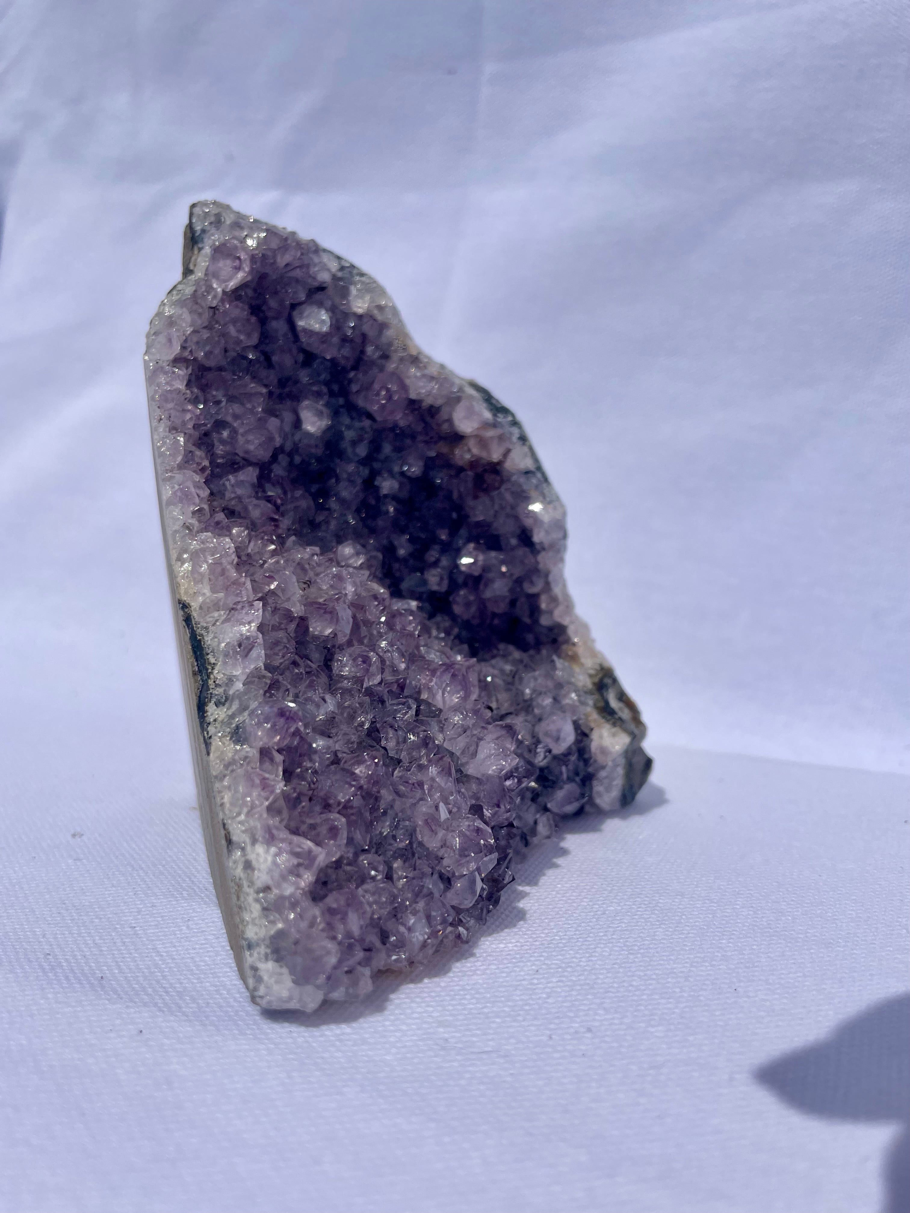 Amethyst Standing Cluster