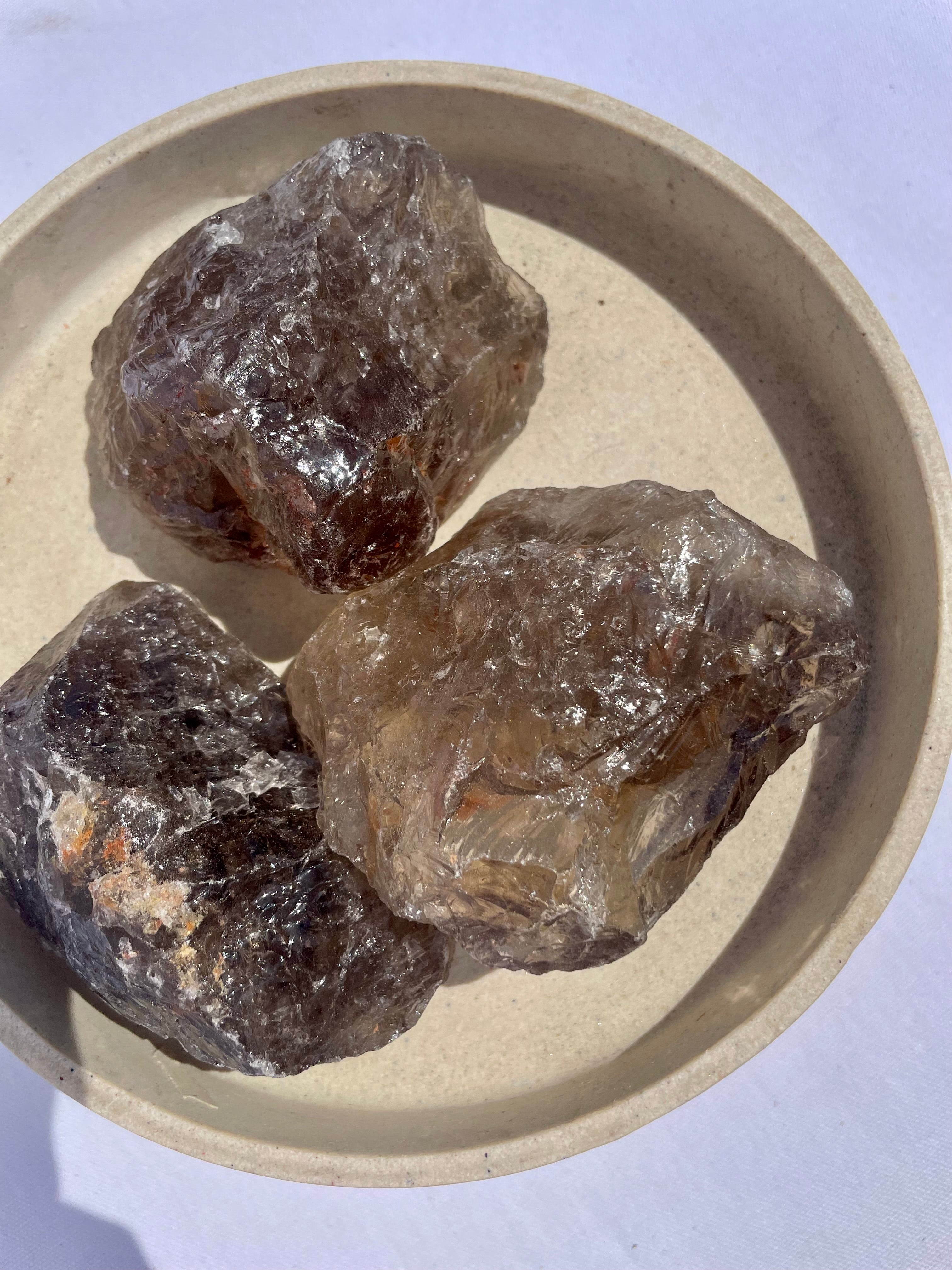 Smoky Quartz Rough Chunk || Large