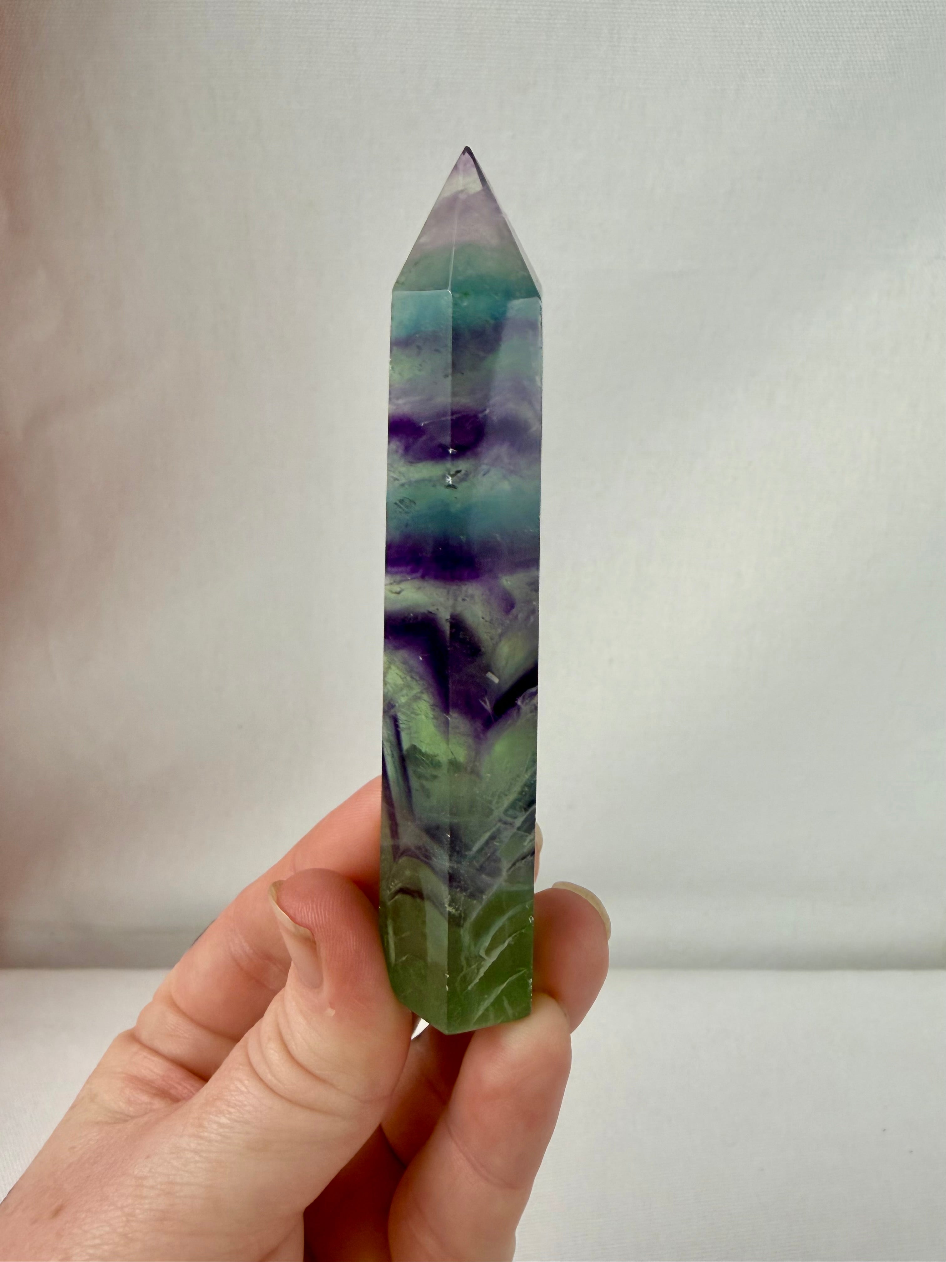 Rainbow Fluorite Tower