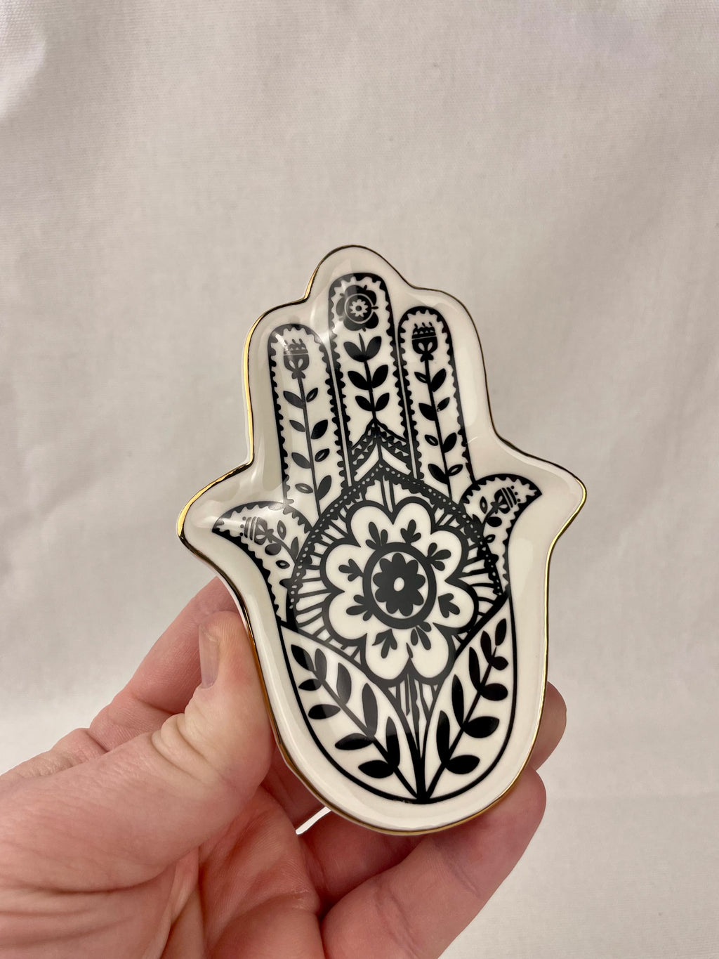 Hamsa Hand Trinket Tray