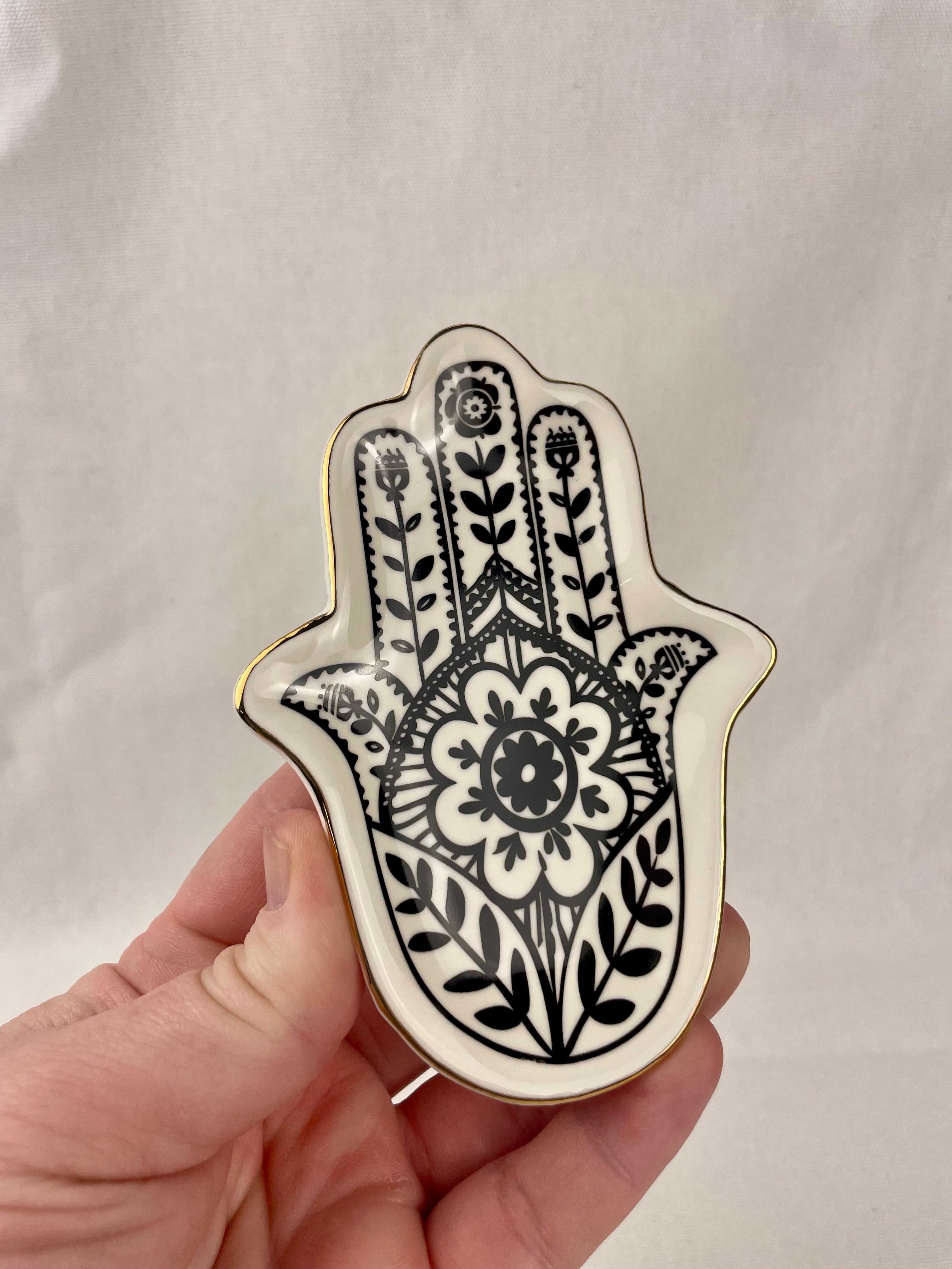 Hamsa Hand Trinket Tray