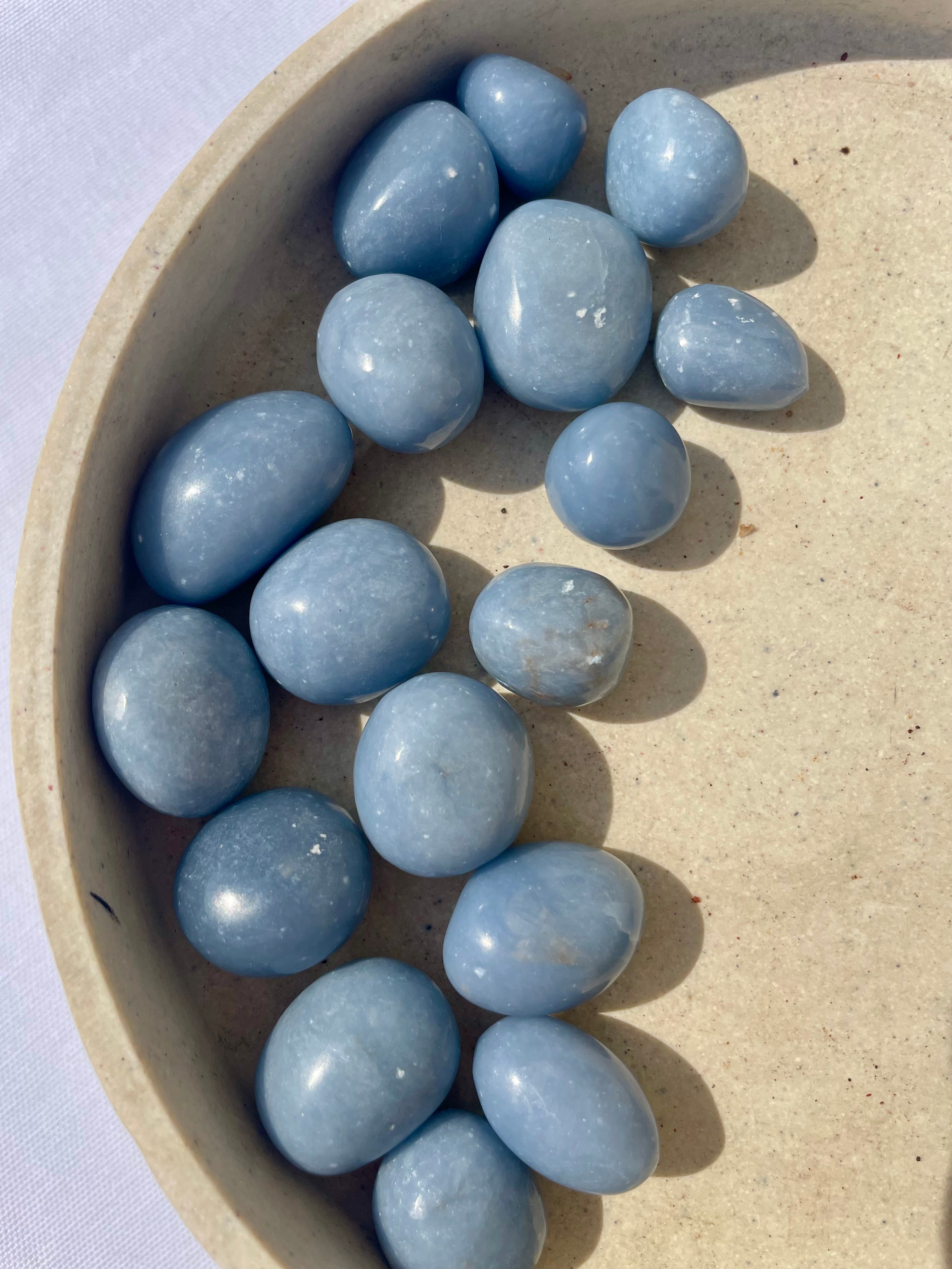 Angelite Tumble Stone