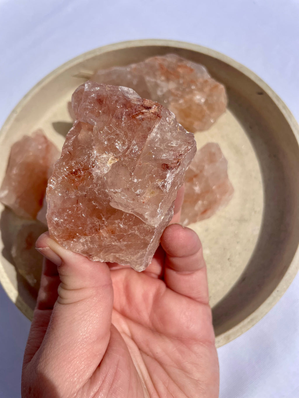 Fire Quartz Rough Chunk || Large