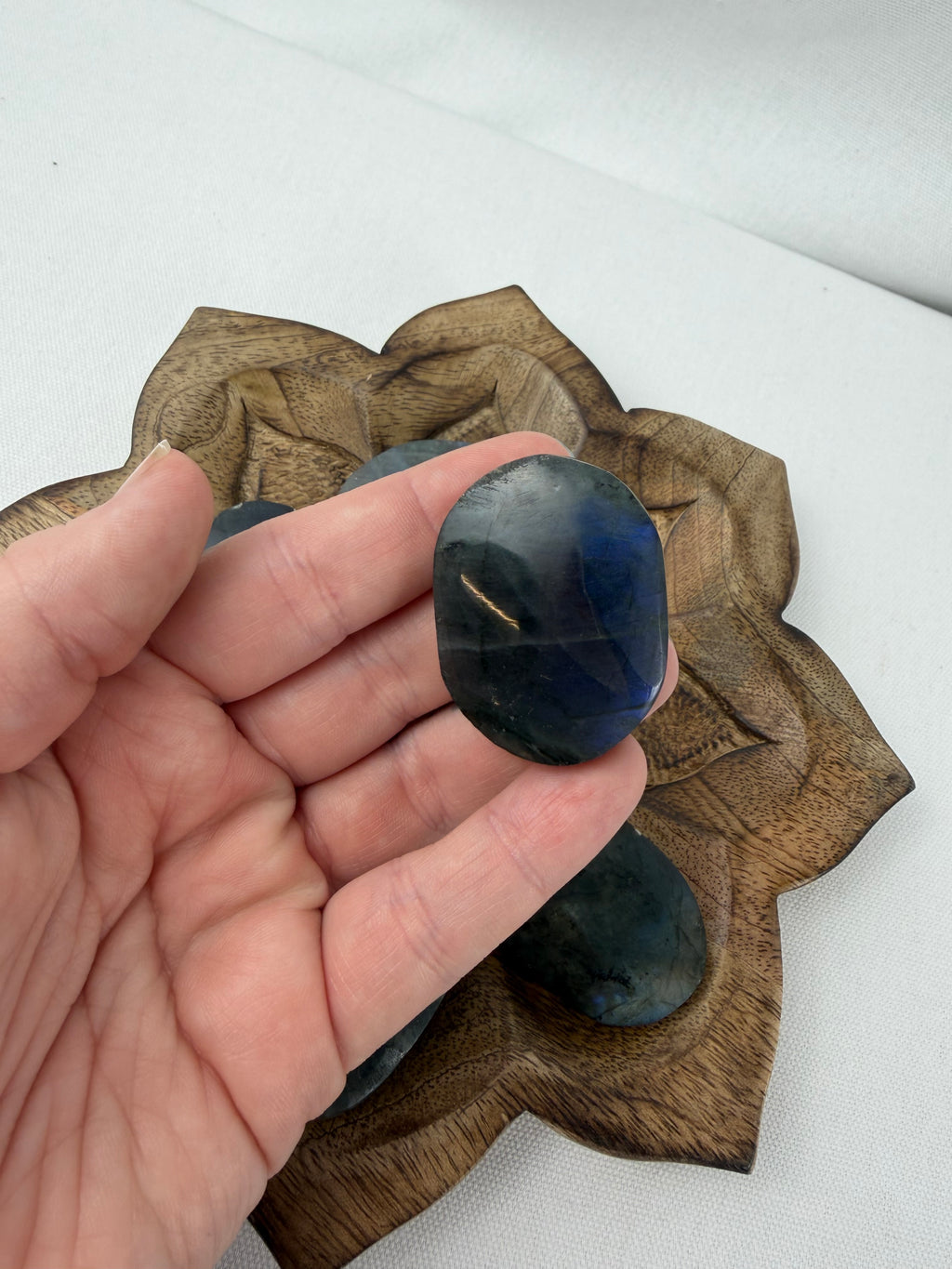 Labradorite Palm Stones