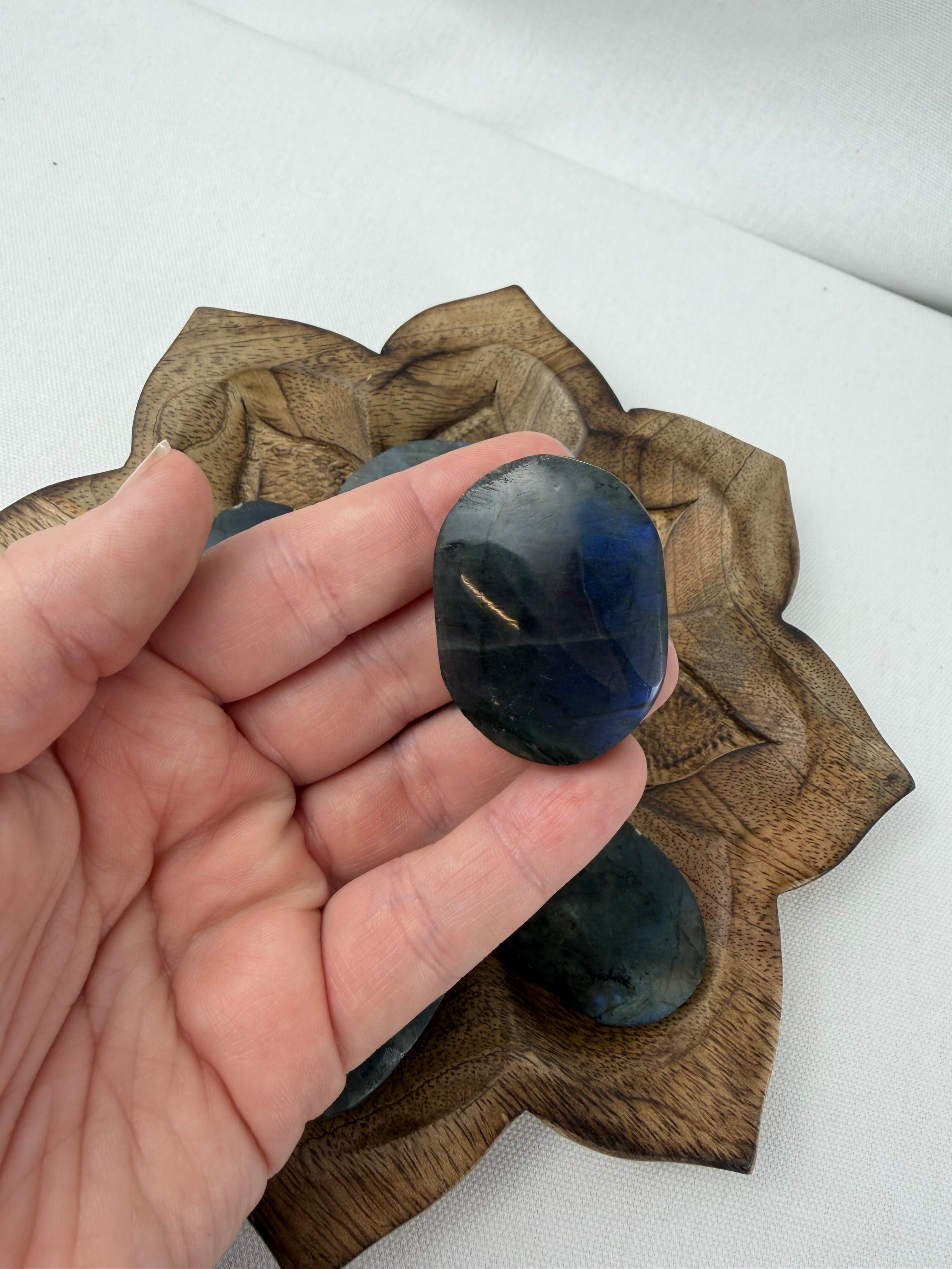Labradorite Palm Stones