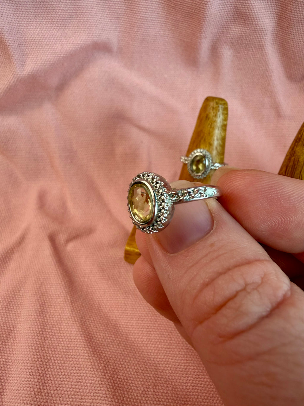 Citrine Sterling Silver Ring