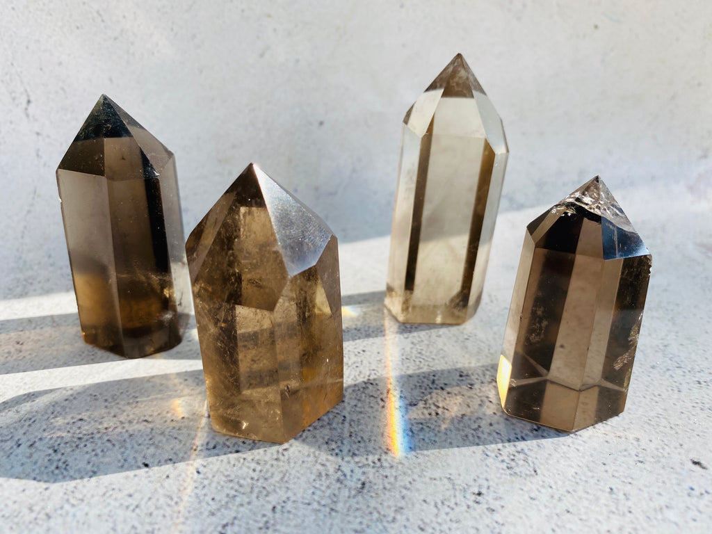 Smoky Quartz Tower