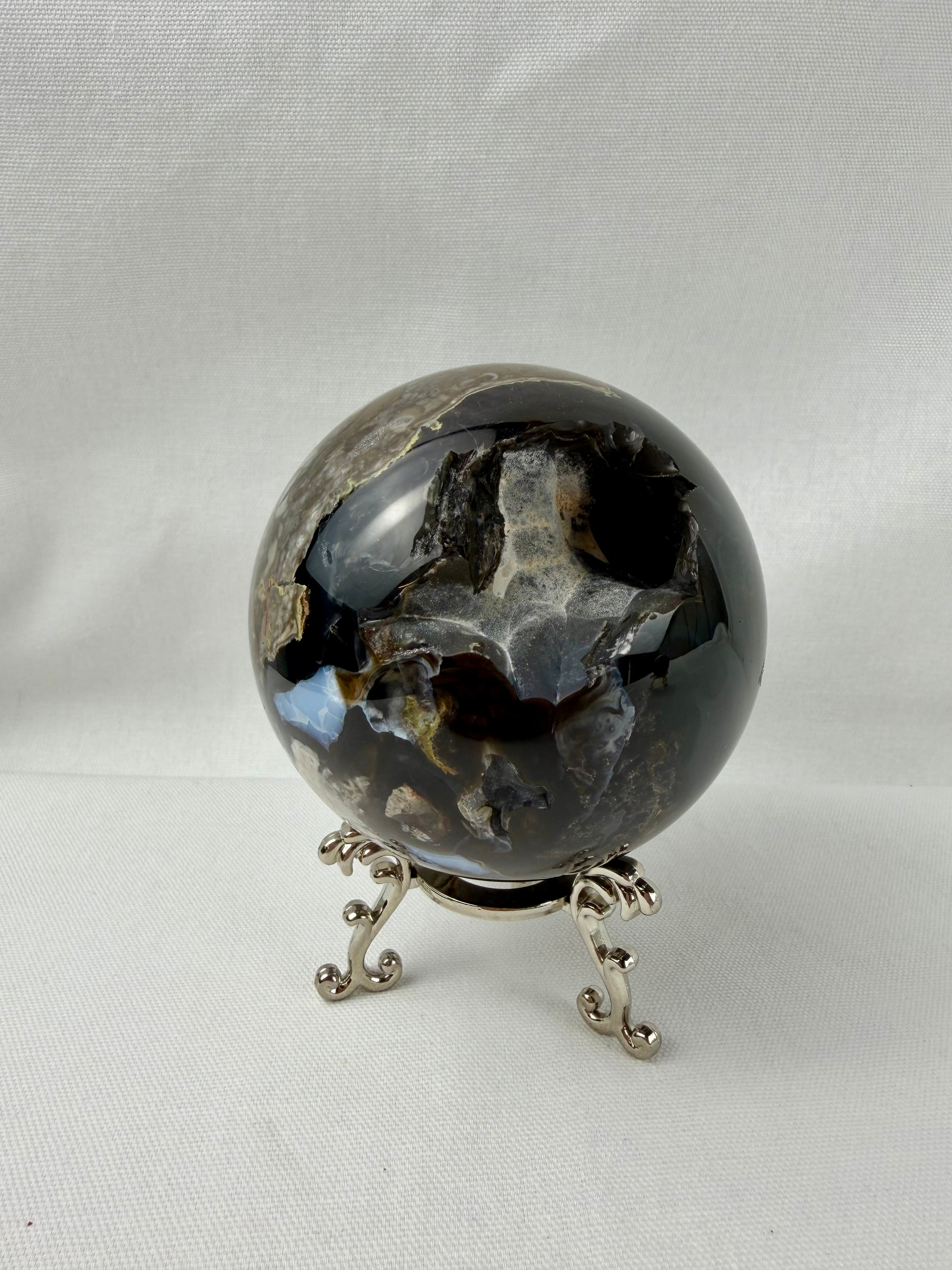 Volcano Agate Sphere || 1.22kgs