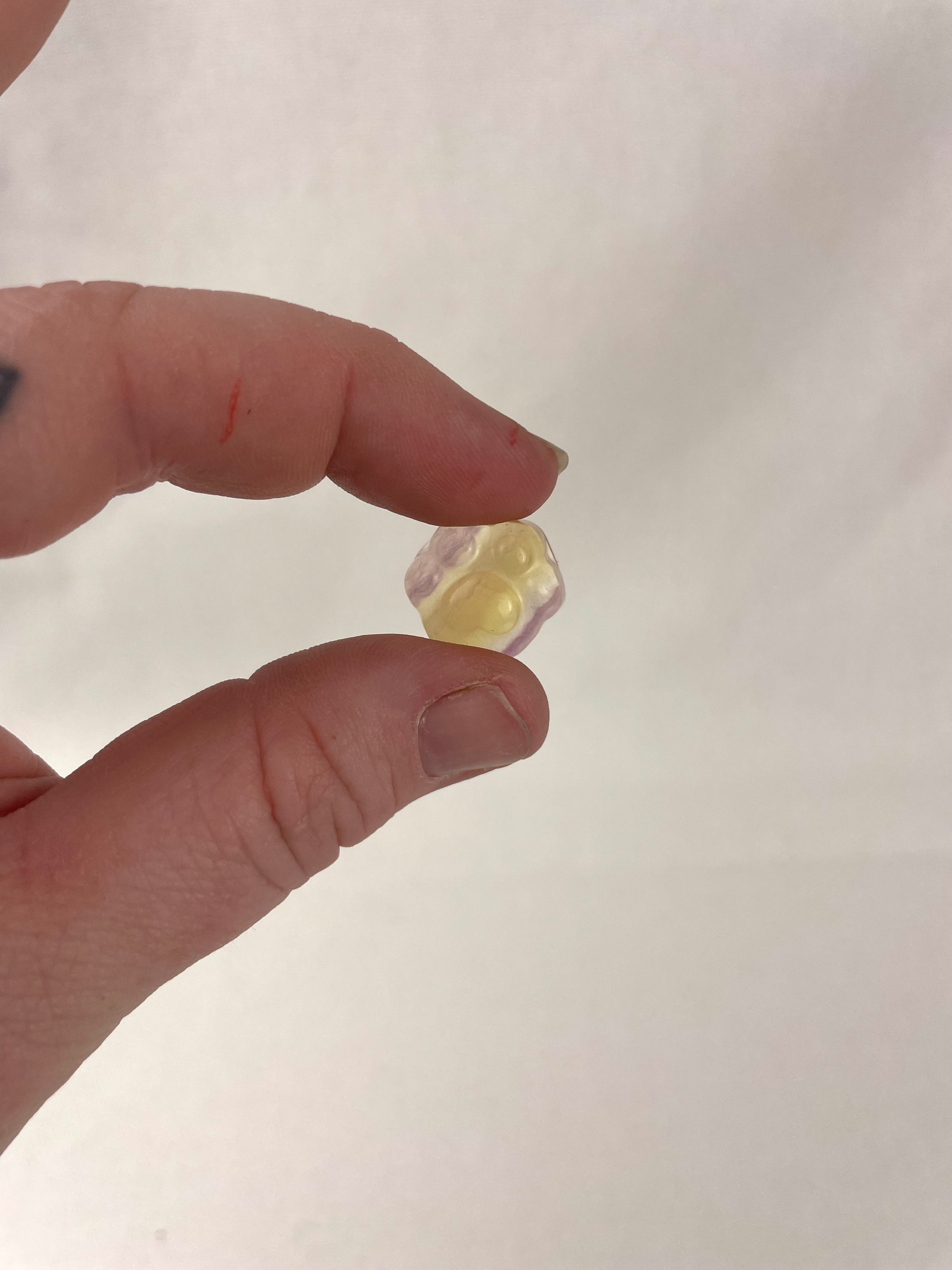 Mini Fluorite Cat Paw Carvings