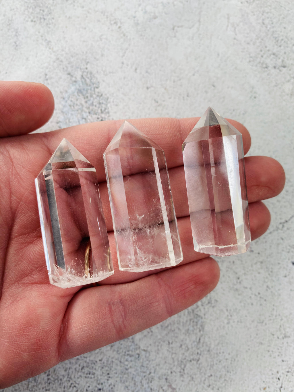 Clear Quartz Tower
