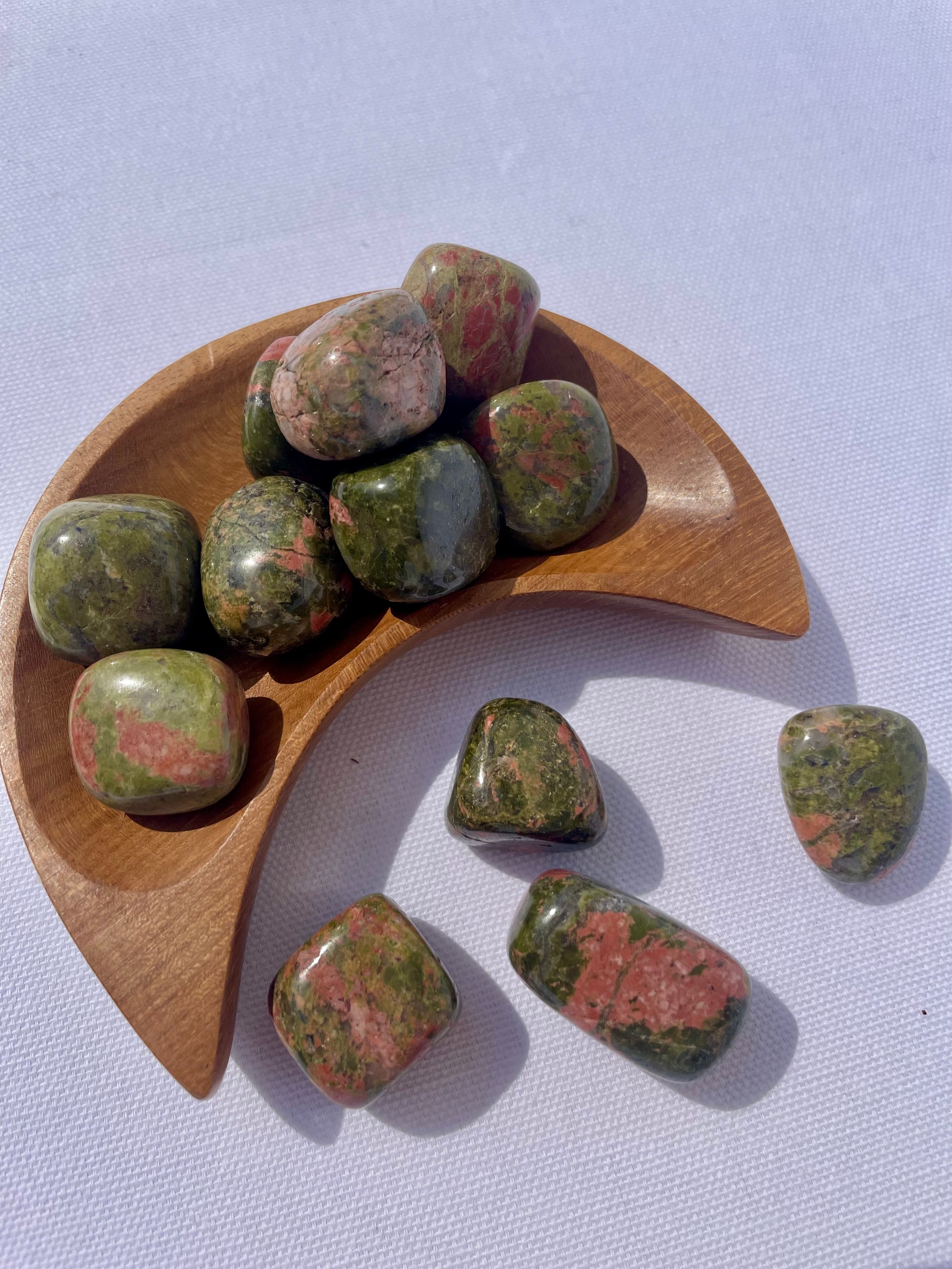 Unakite Tumble Stone