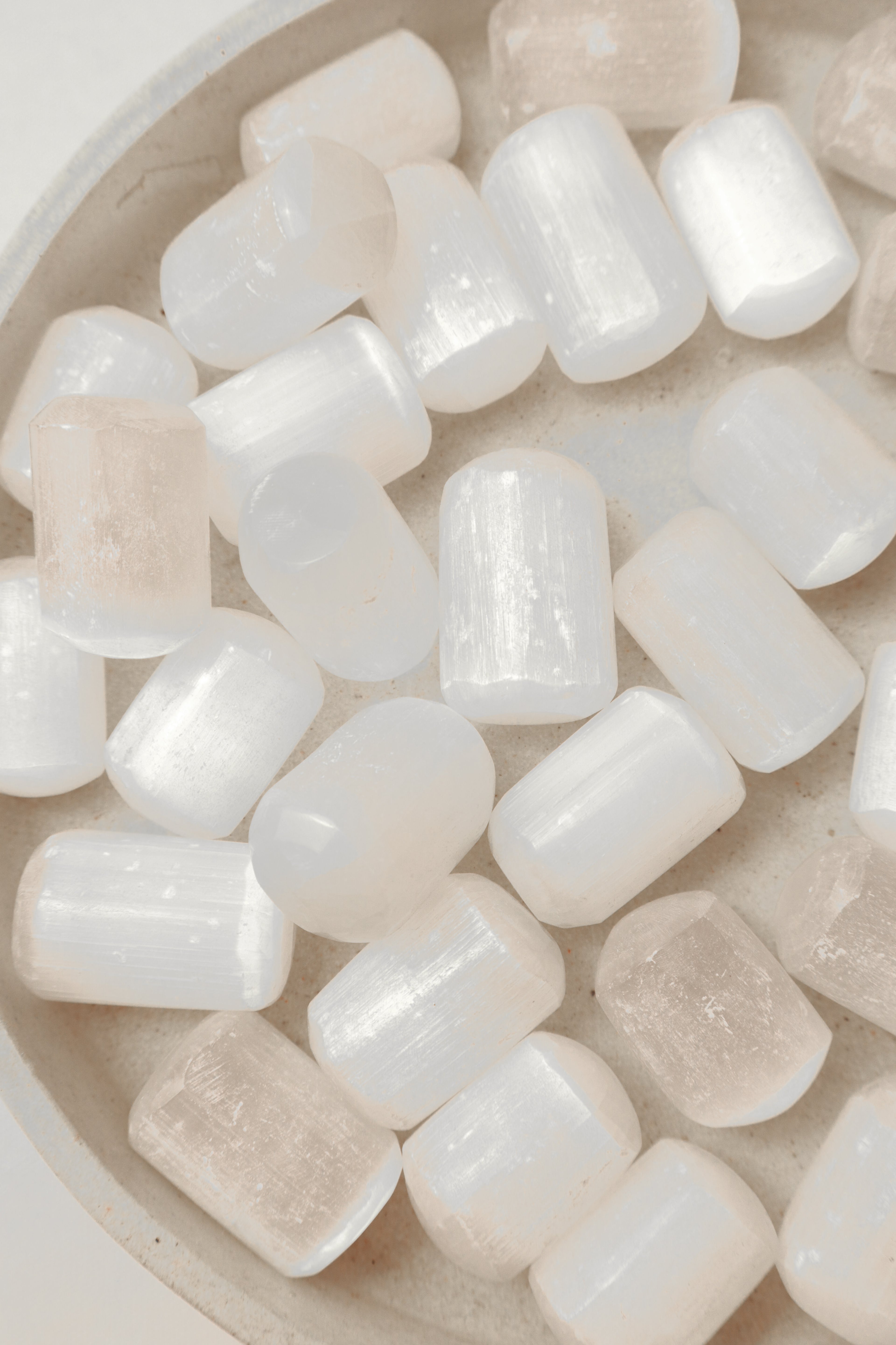 Selenite Tumble Stone