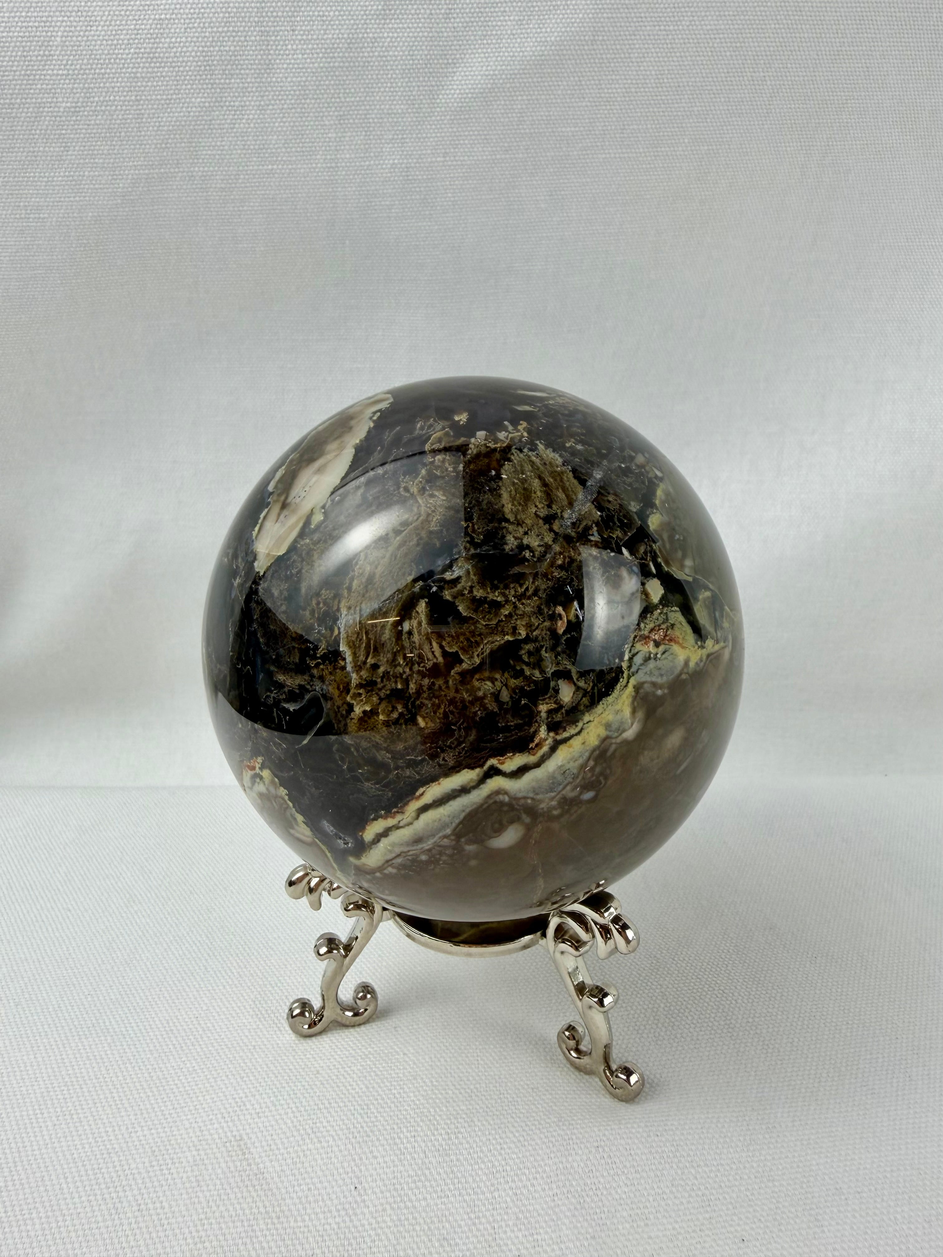 Volcano Agate Sphere || 1.22kgs