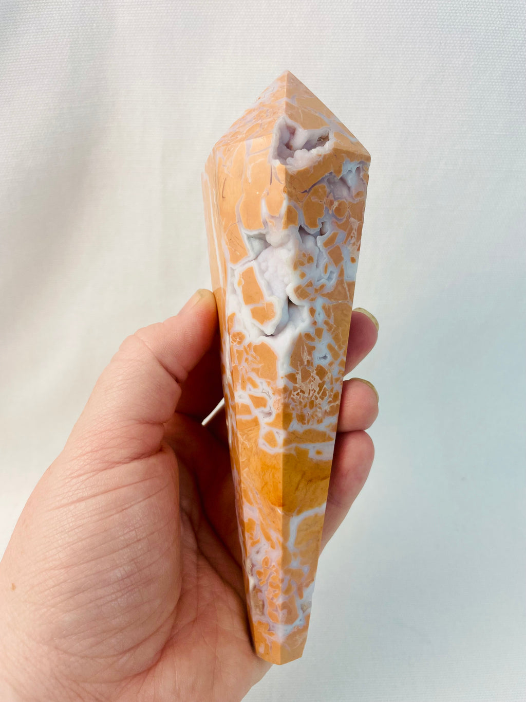 Pink Agate Sceptre | Wand