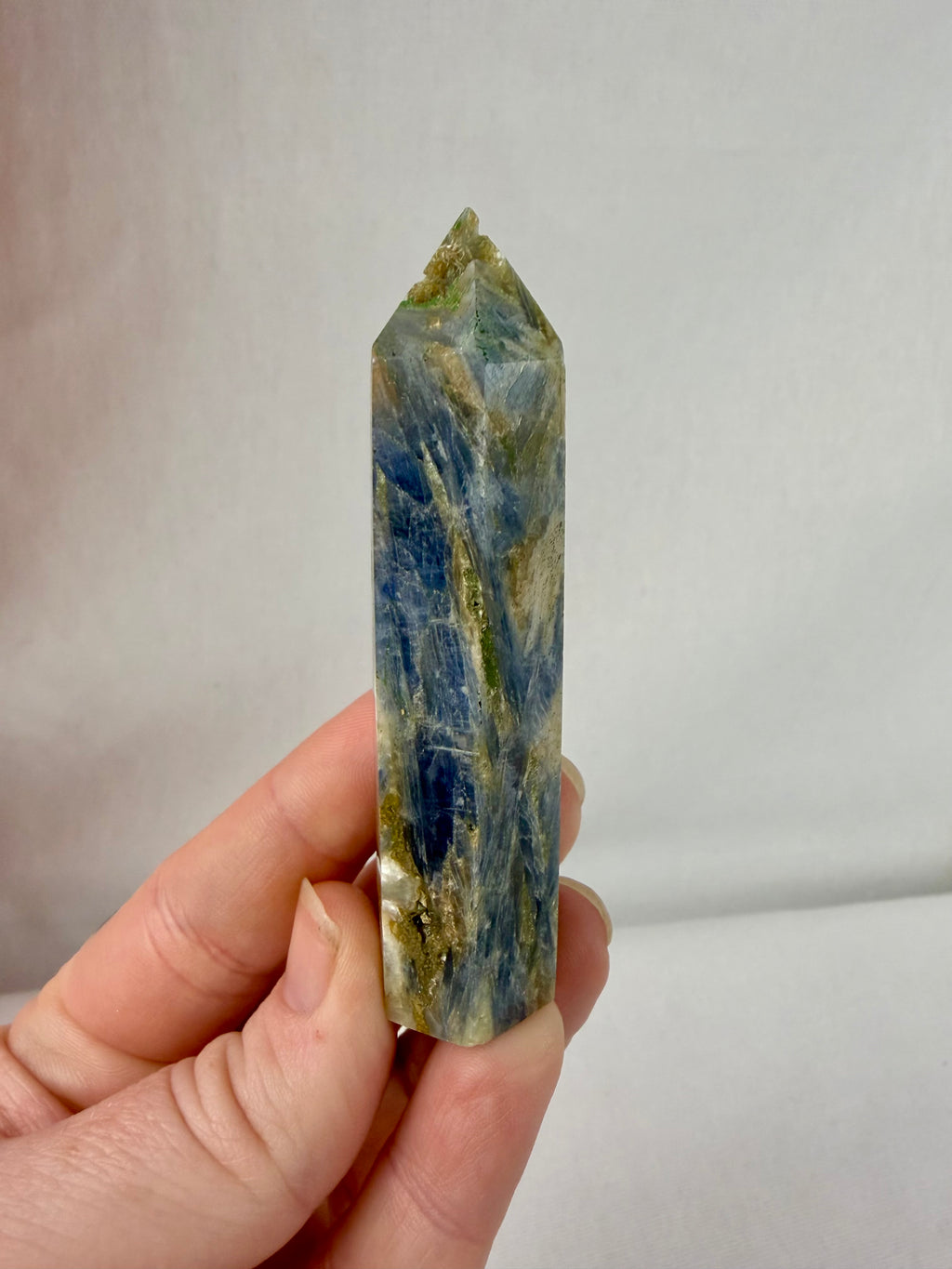 Blue Kyanite Tower