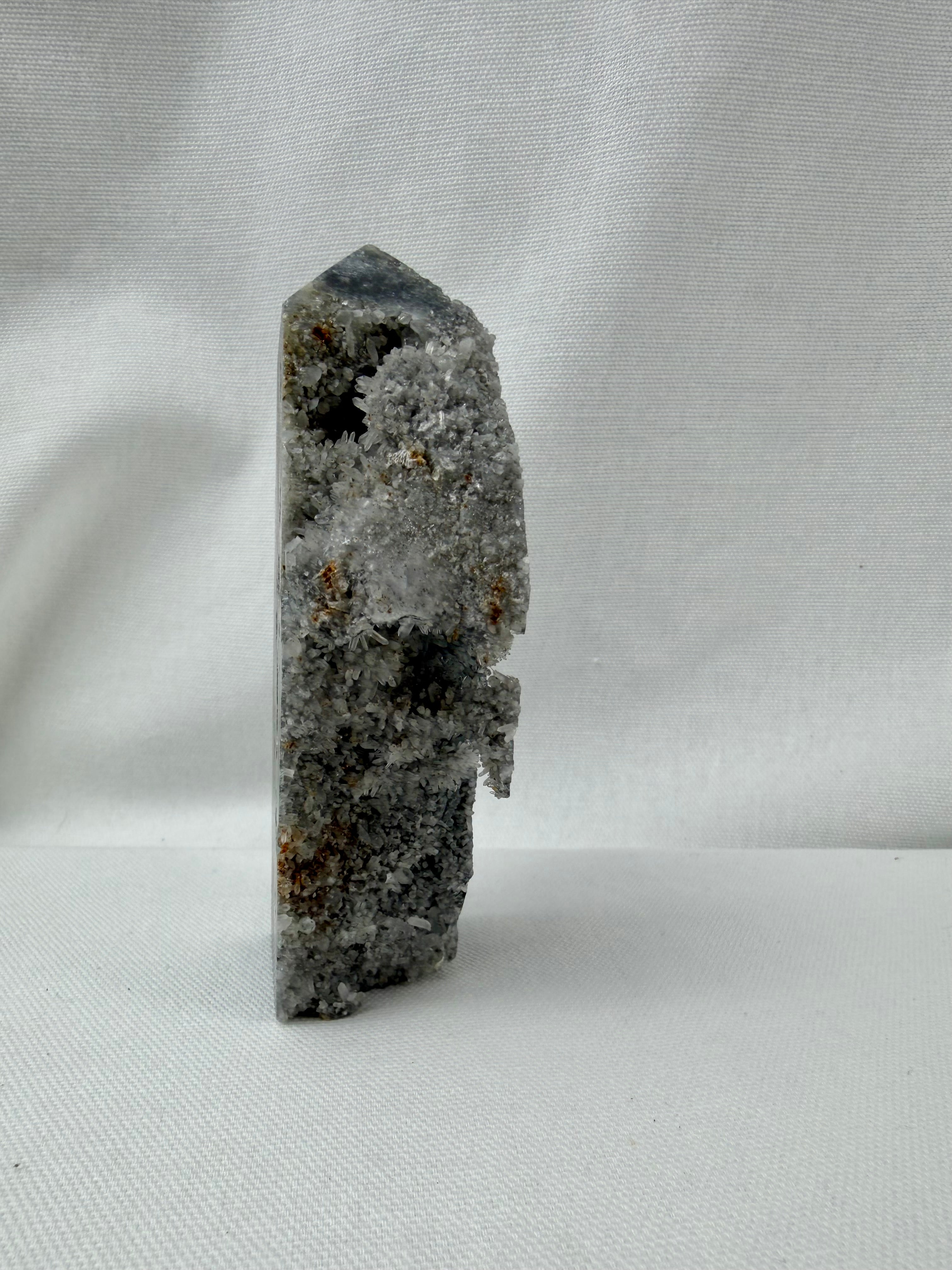 Quartz on Chalcedony Tower