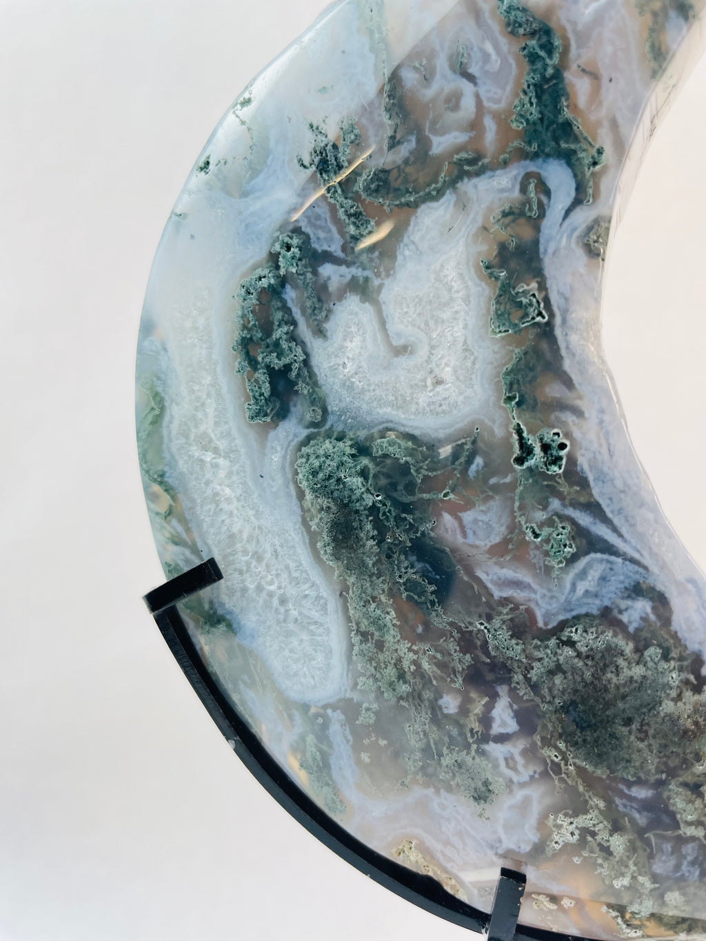 Moss Agate Moon