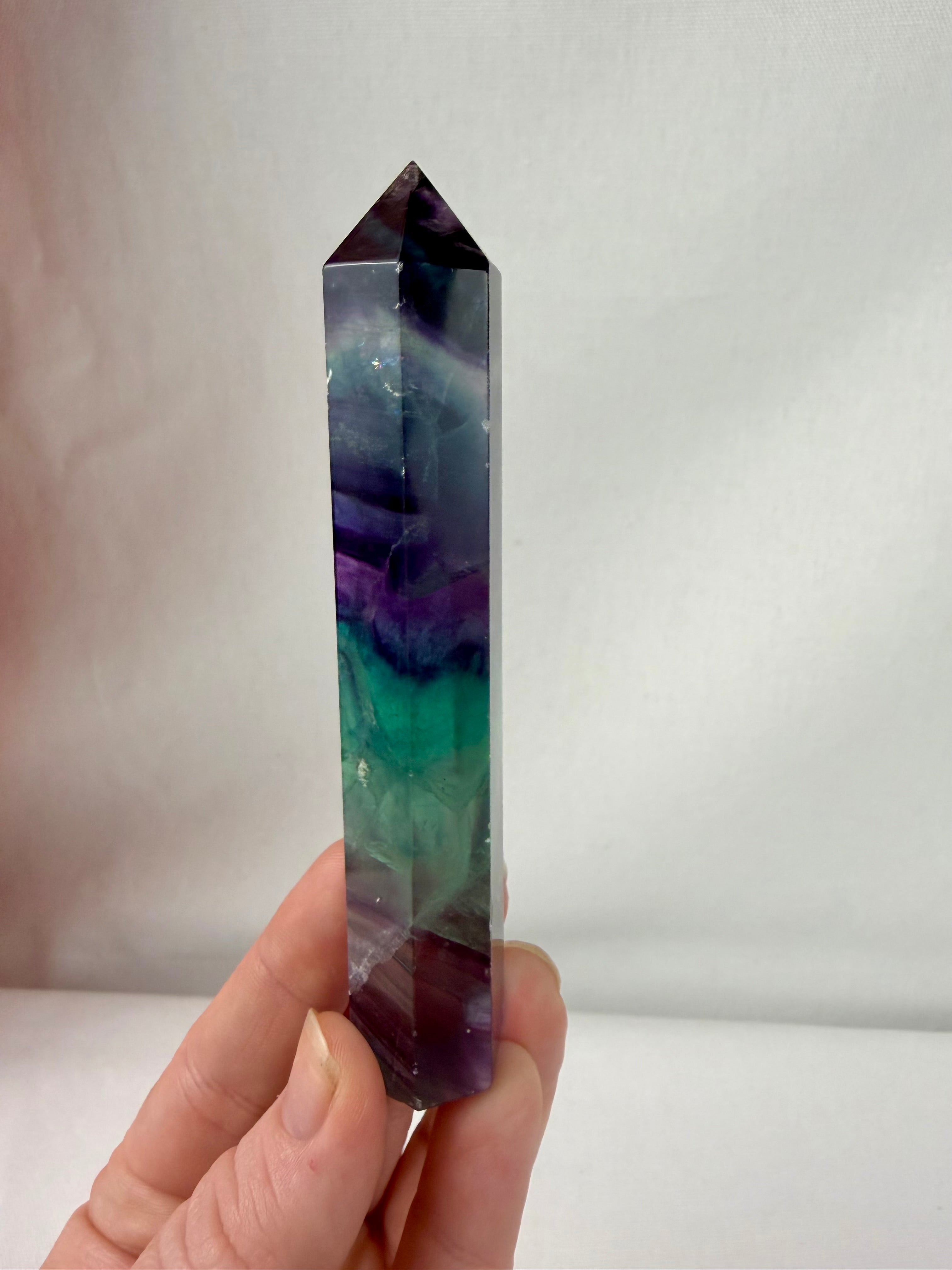Rainbow Fluorite Tower