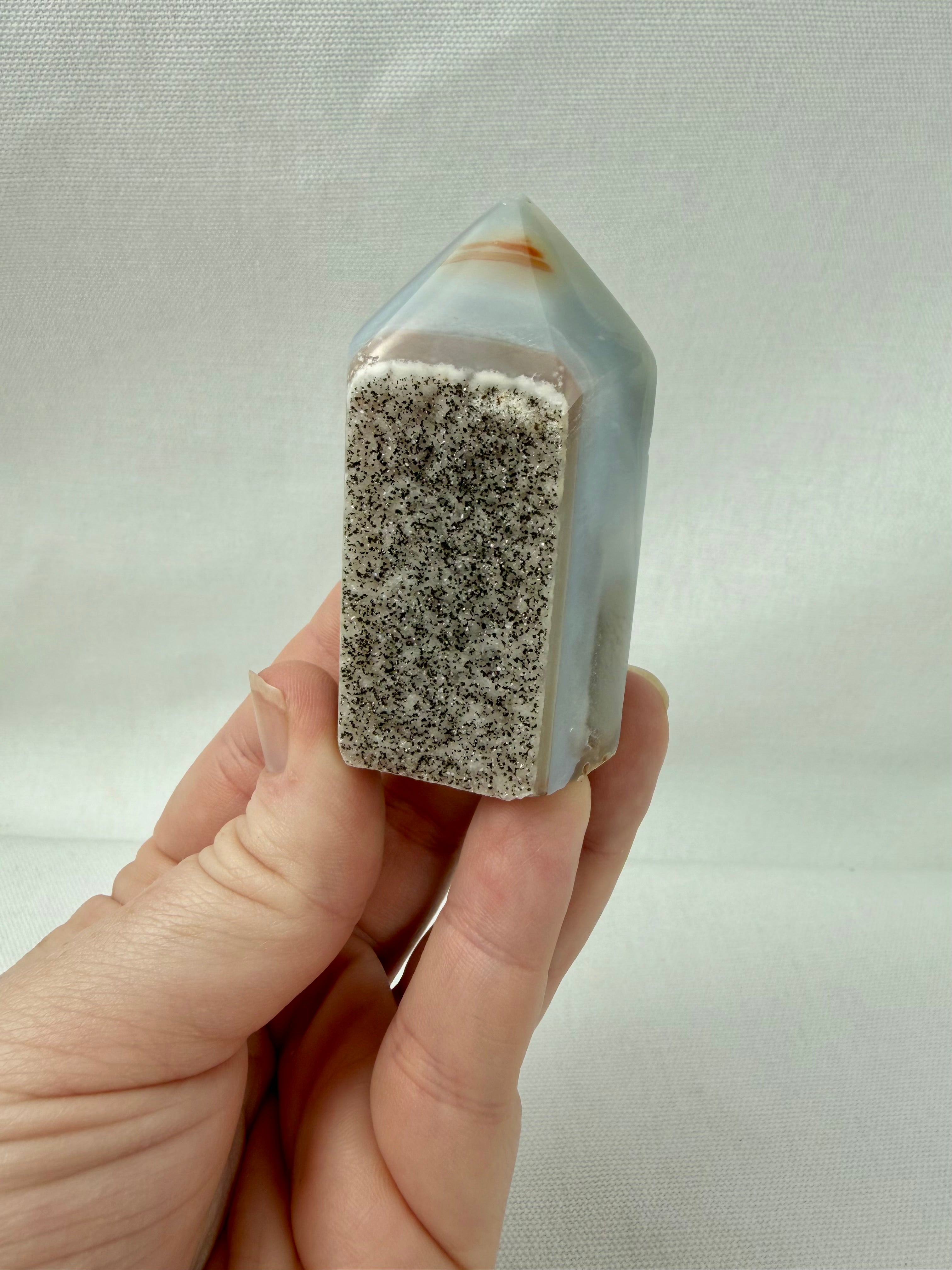 Polished Agate Geode Towers