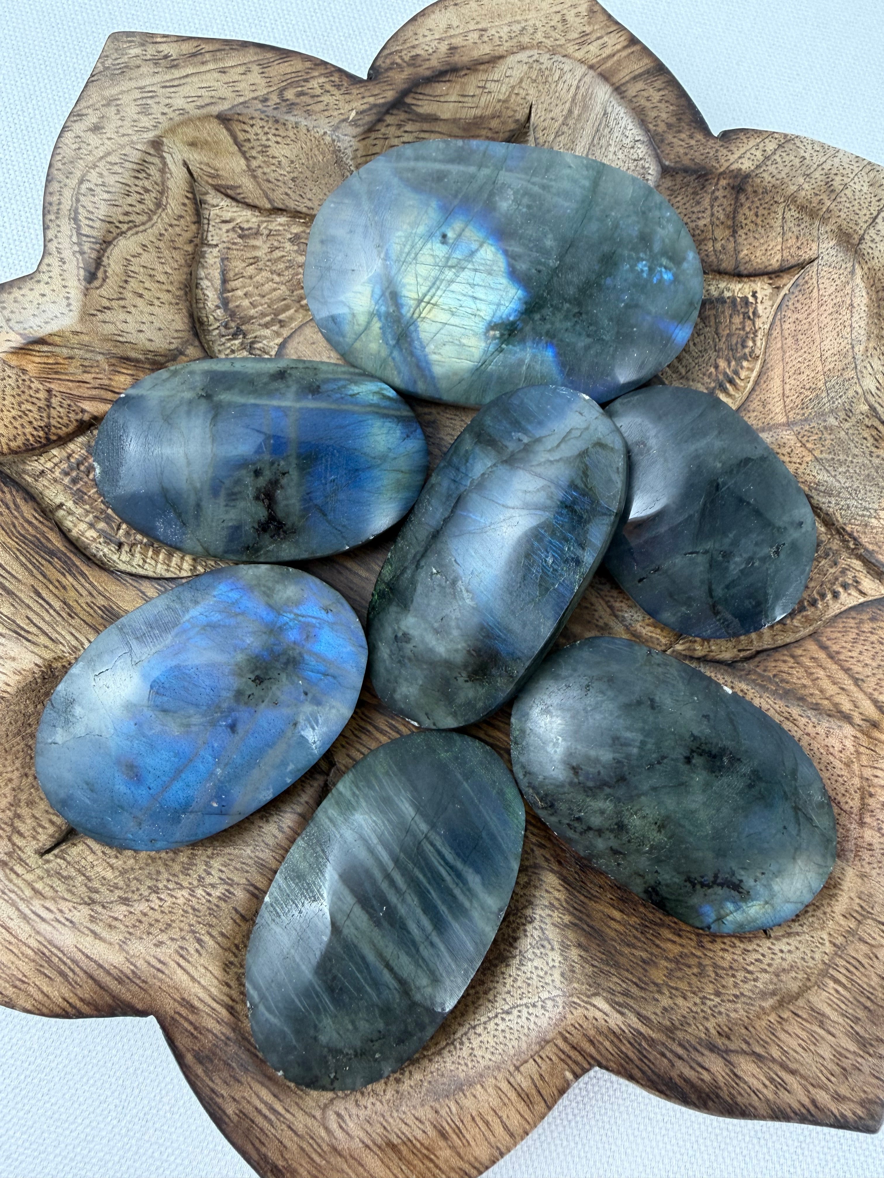 Labradorite Palm Stones