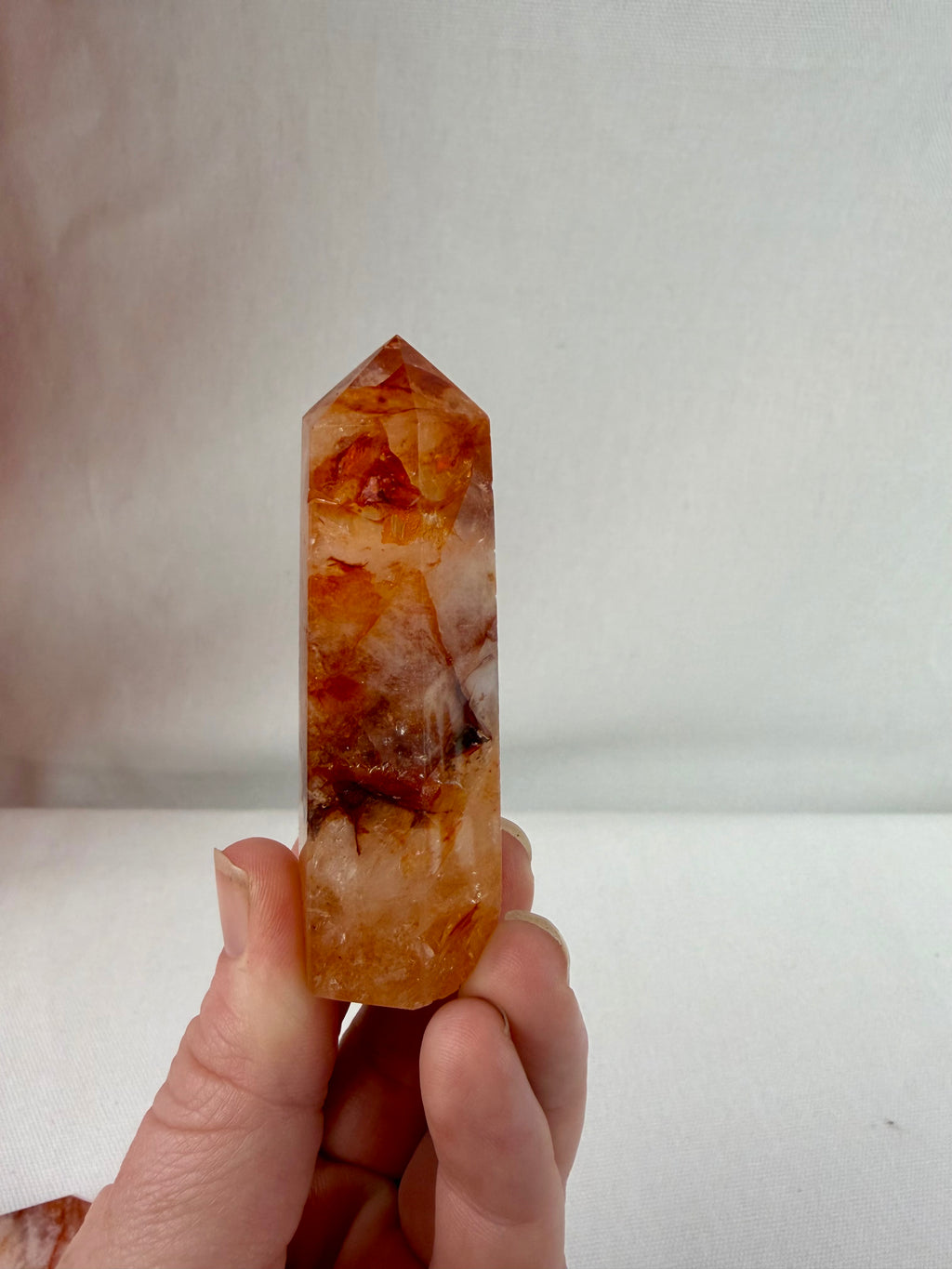 Fire Quartz | Hematoid Quartz Tower