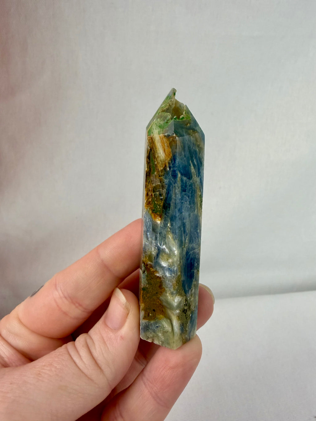 Blue Kyanite Tower