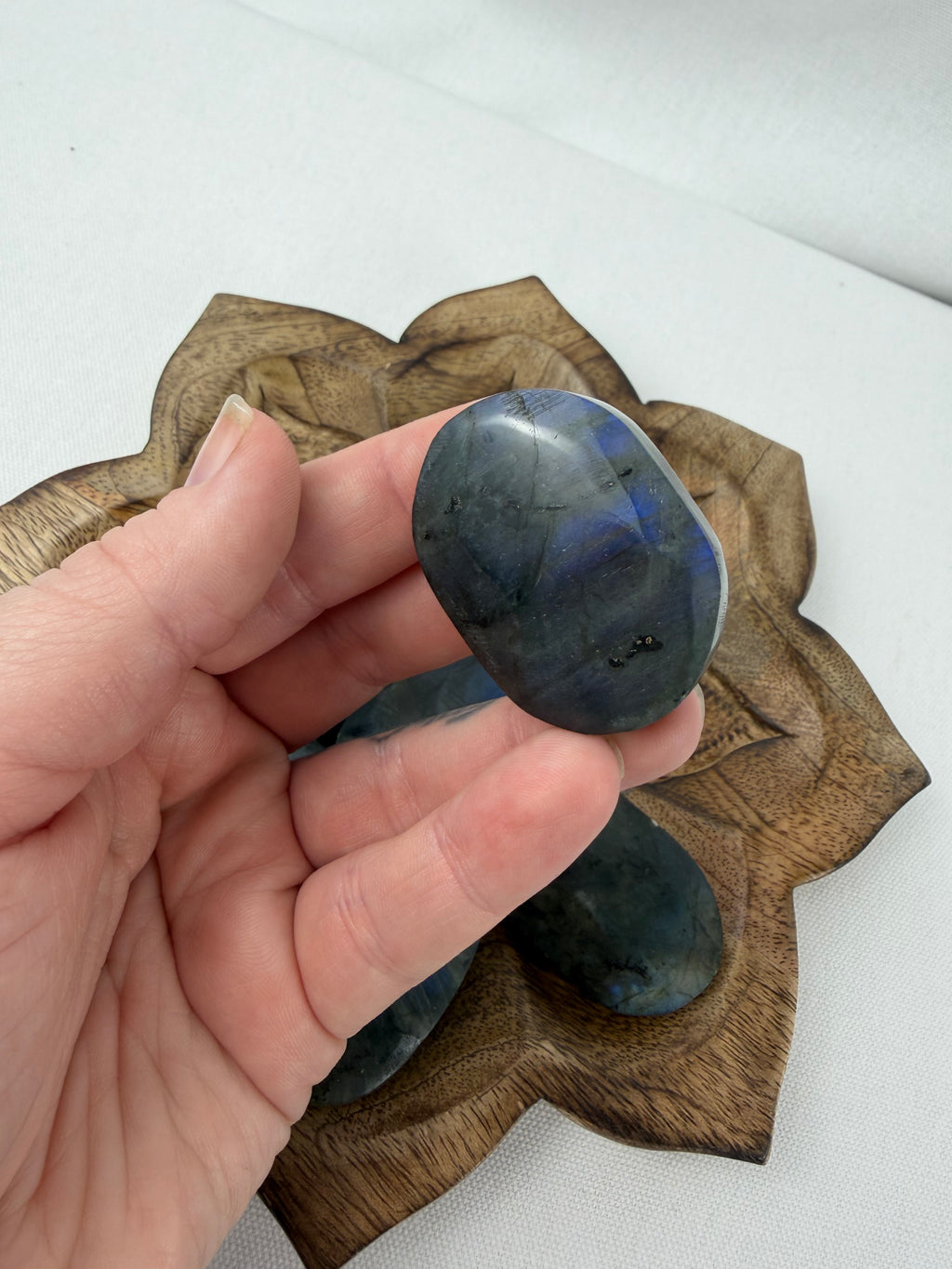 Labradorite Palm Stones