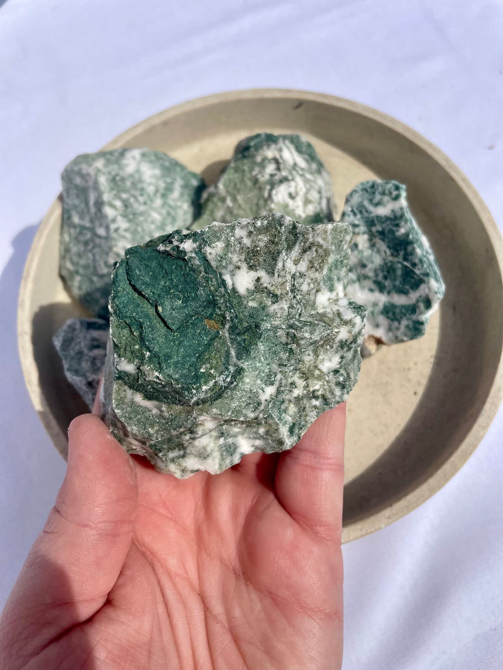 Tree Agate Rough Chunk || Large