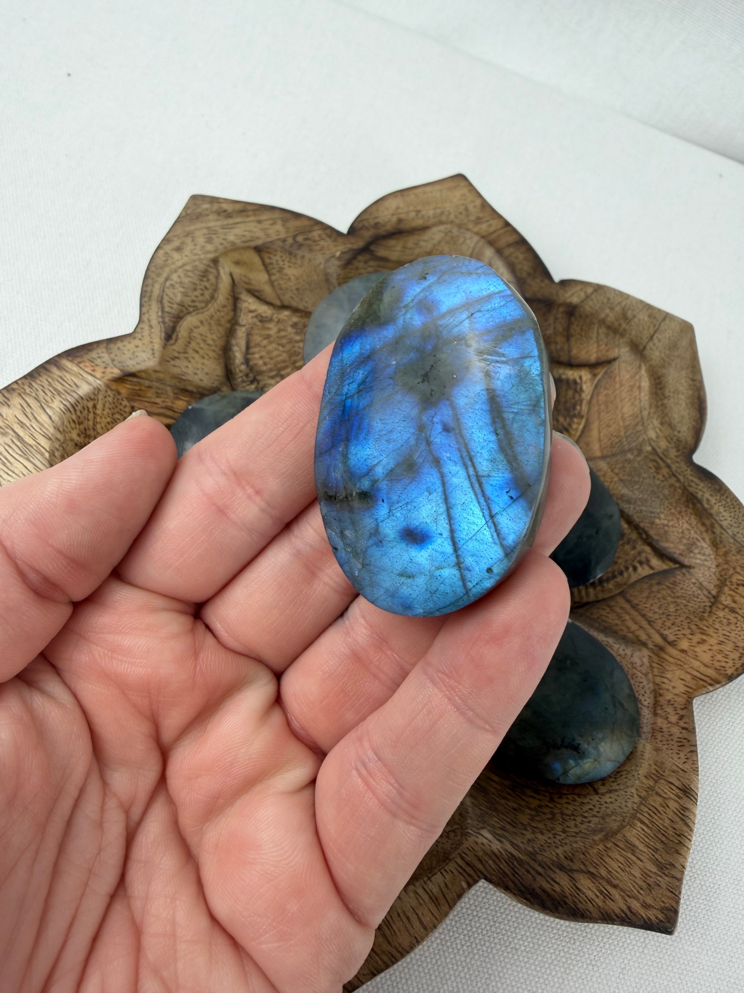 Labradorite Palm Stones