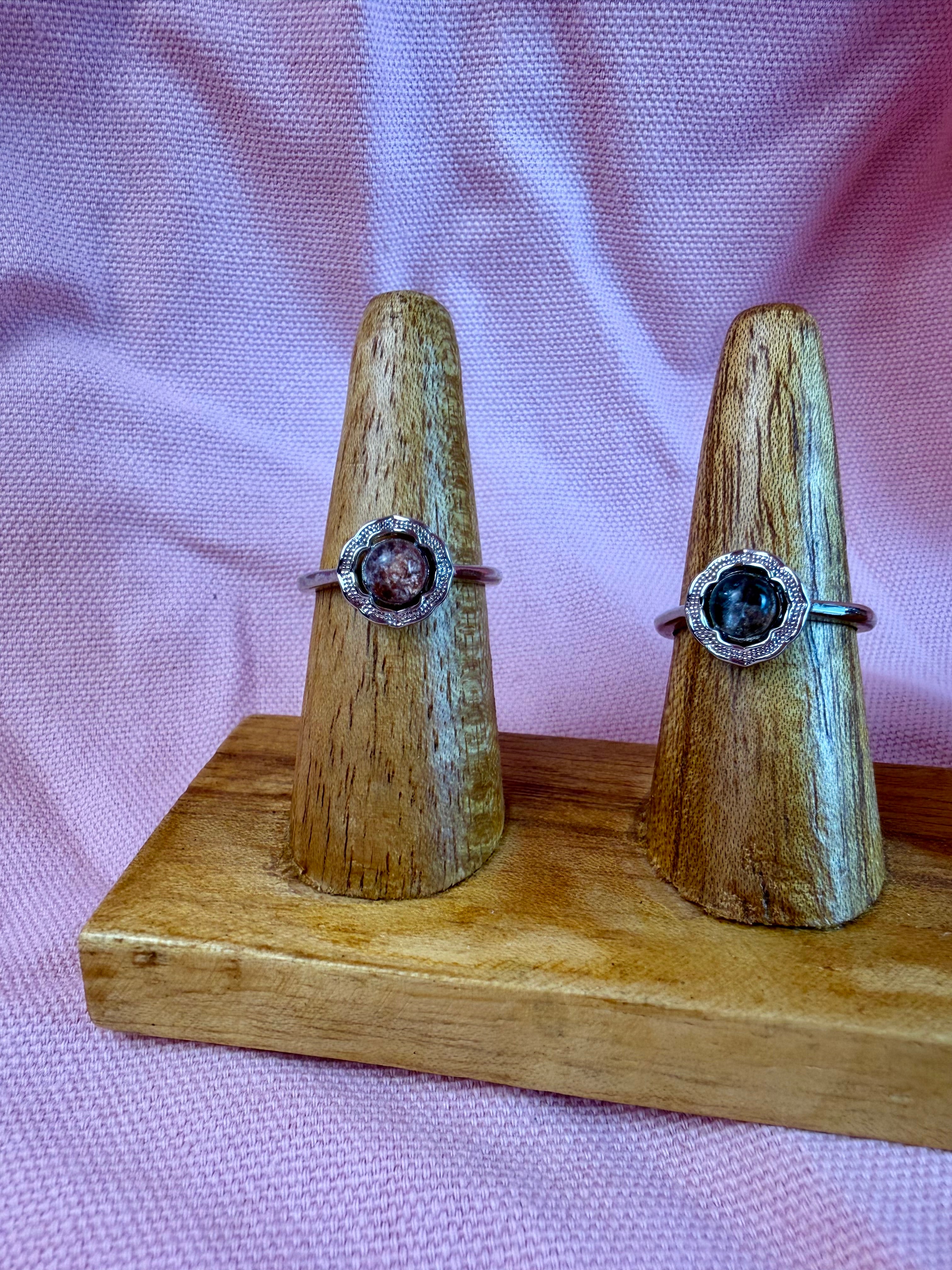 Garden Quartz Sterling Silver Ring