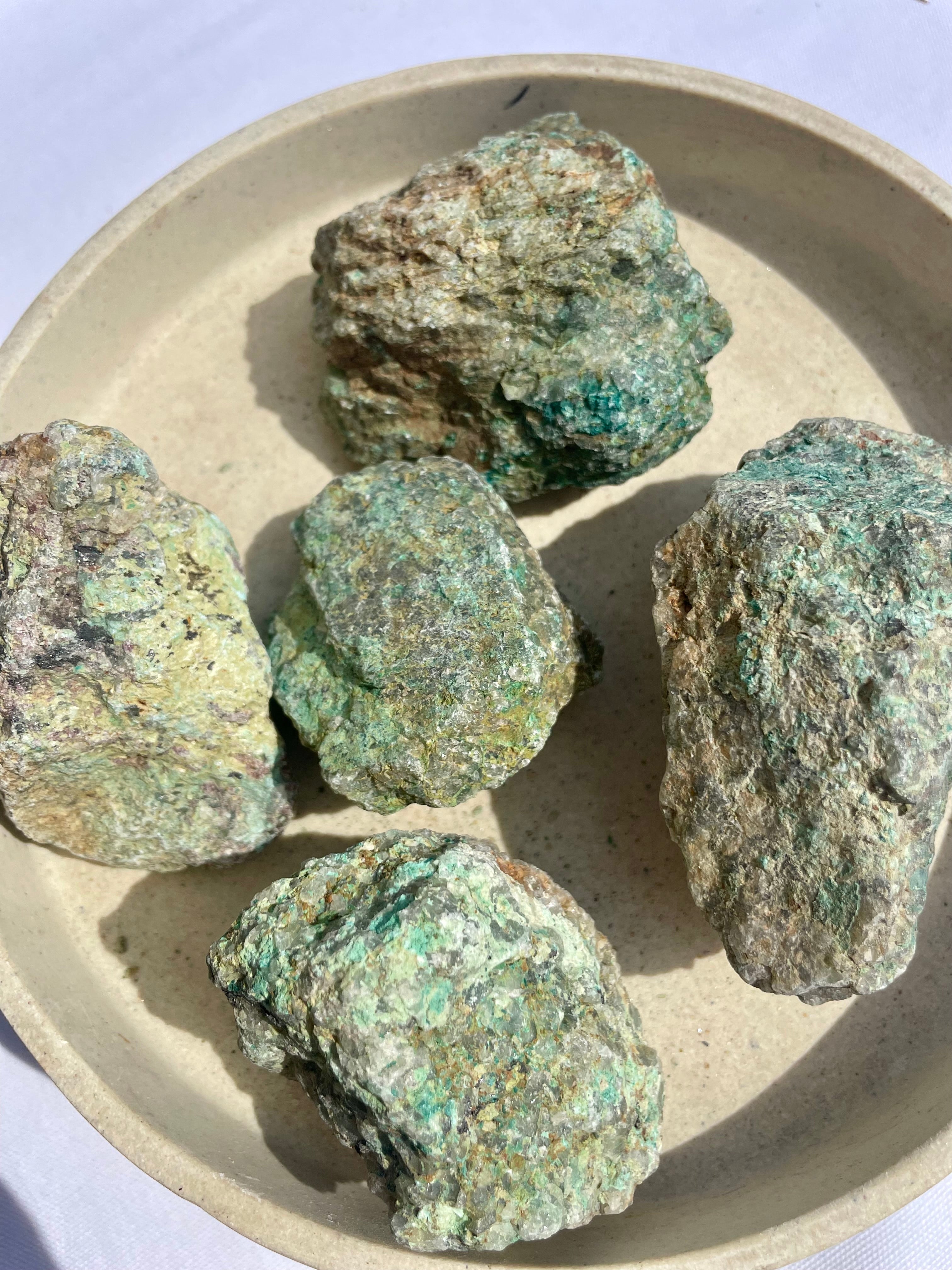 Chrysocolla Rough Chunk || Large