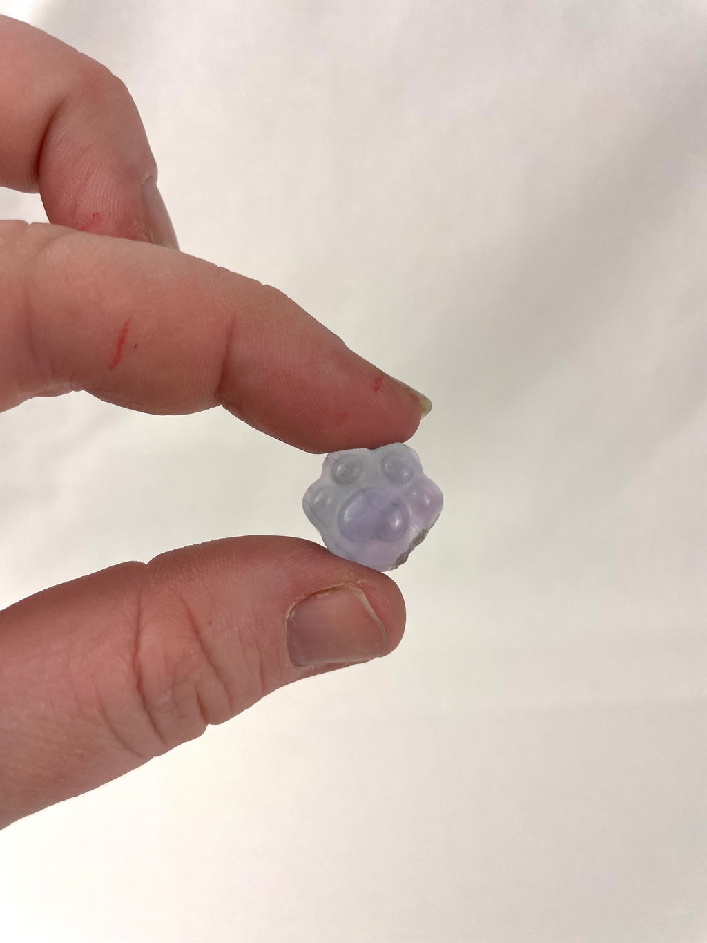 Mini Fluorite Cat Paw Carvings