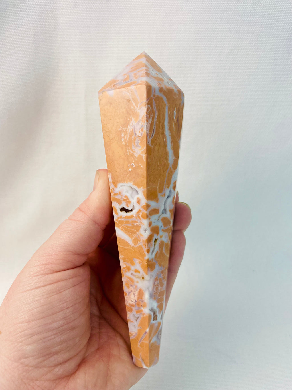 Pink Agate Sceptre | Wand