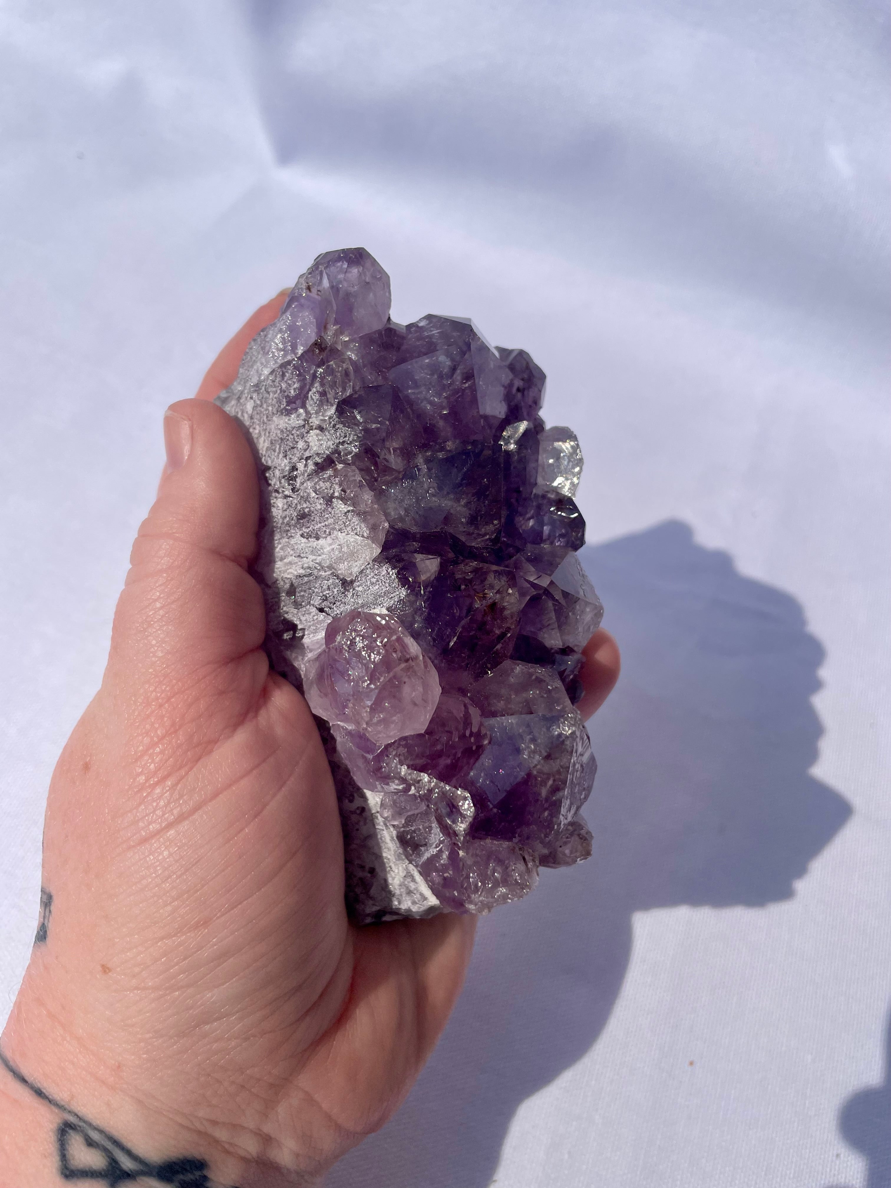 Amethyst Cluster || 640 grams