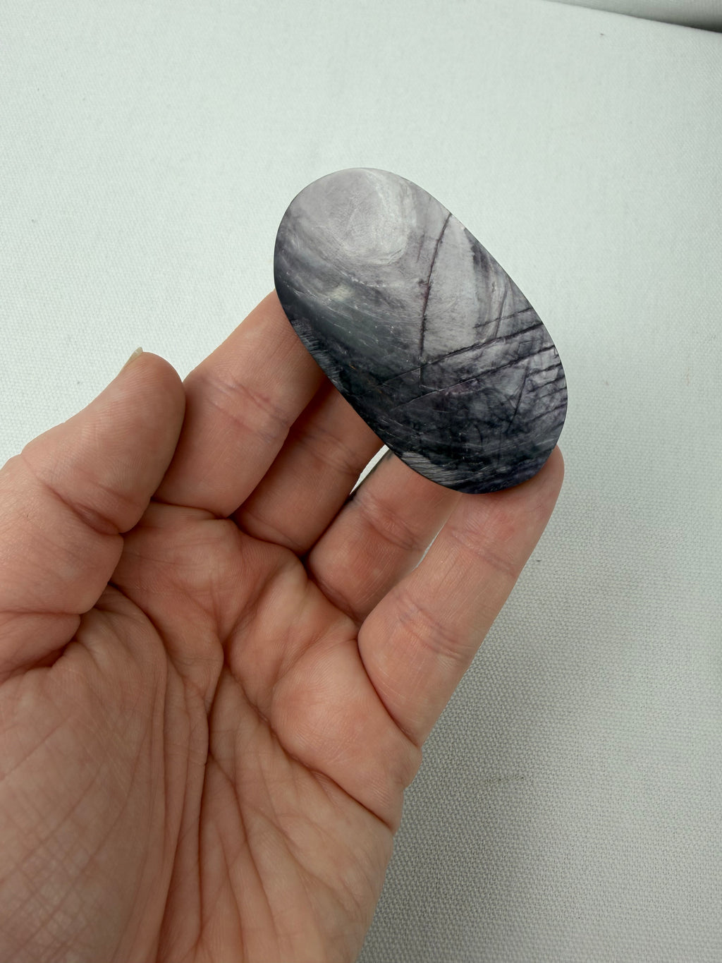 Lepidolite Palm Stones