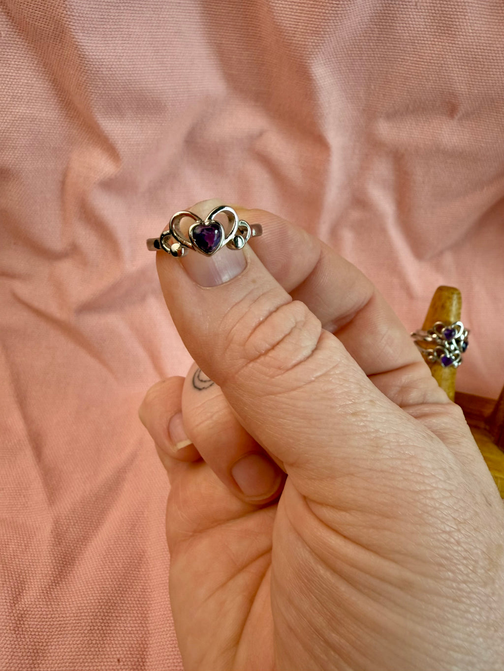 Amethyst Sterling Silver Ring