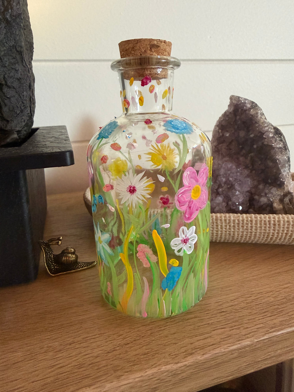 Painted Bath Salts Bottle Workshop || Saturday 21st February || 1pm - 2:15pm