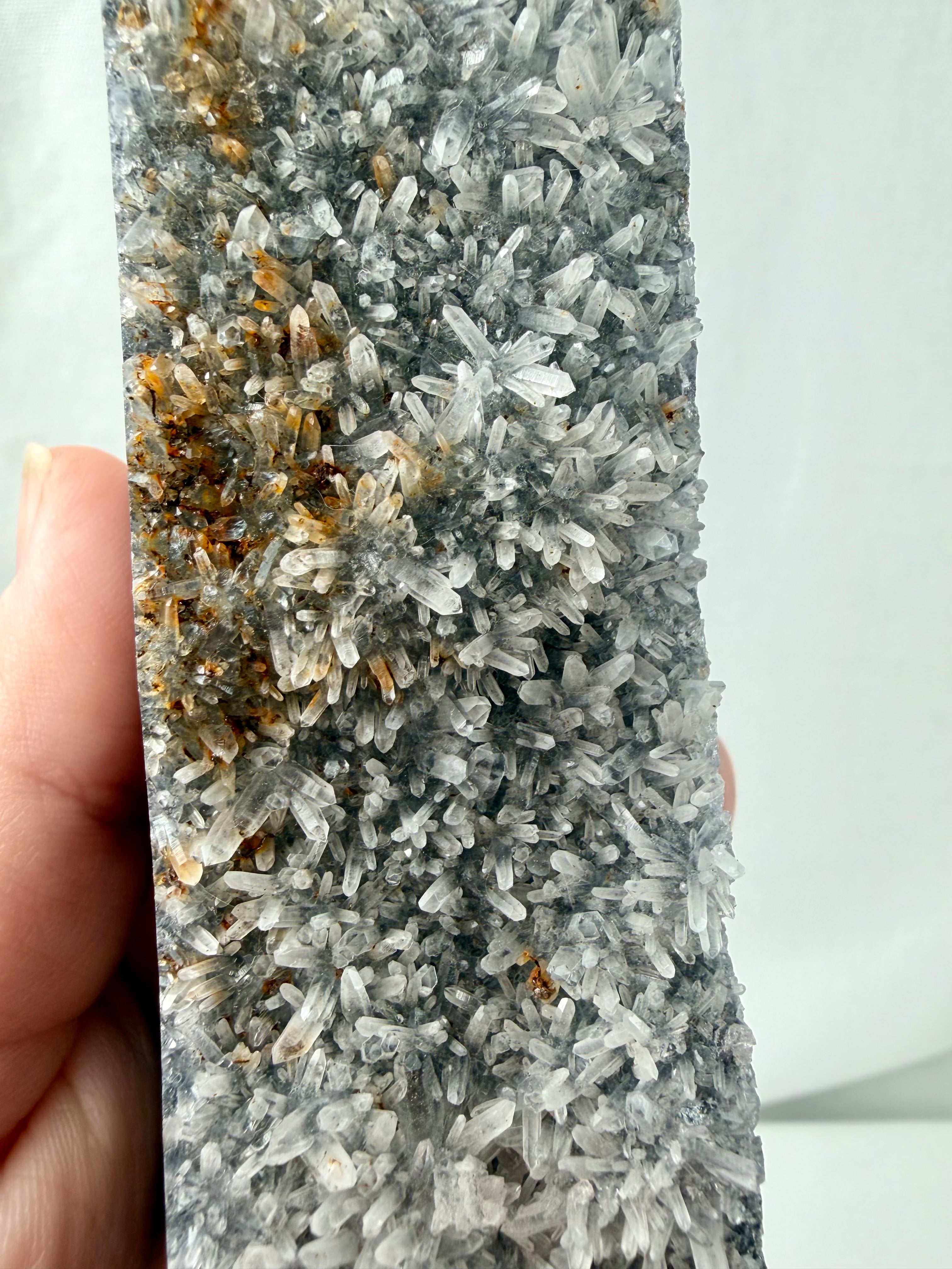 Quartz on Chalcedony Tower