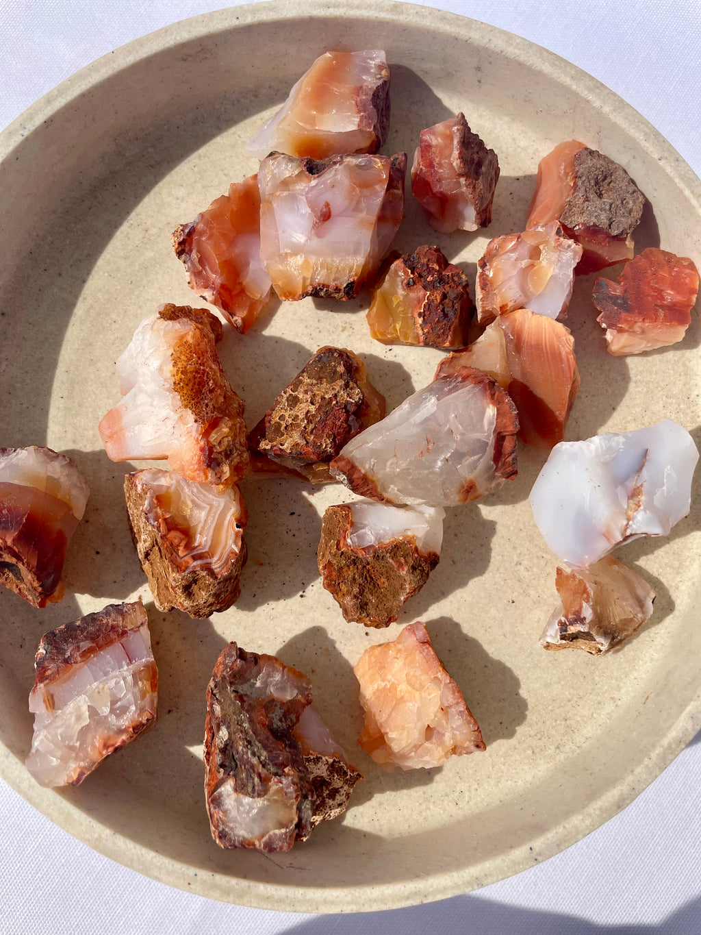 Carnelian Rough Chunk || Small