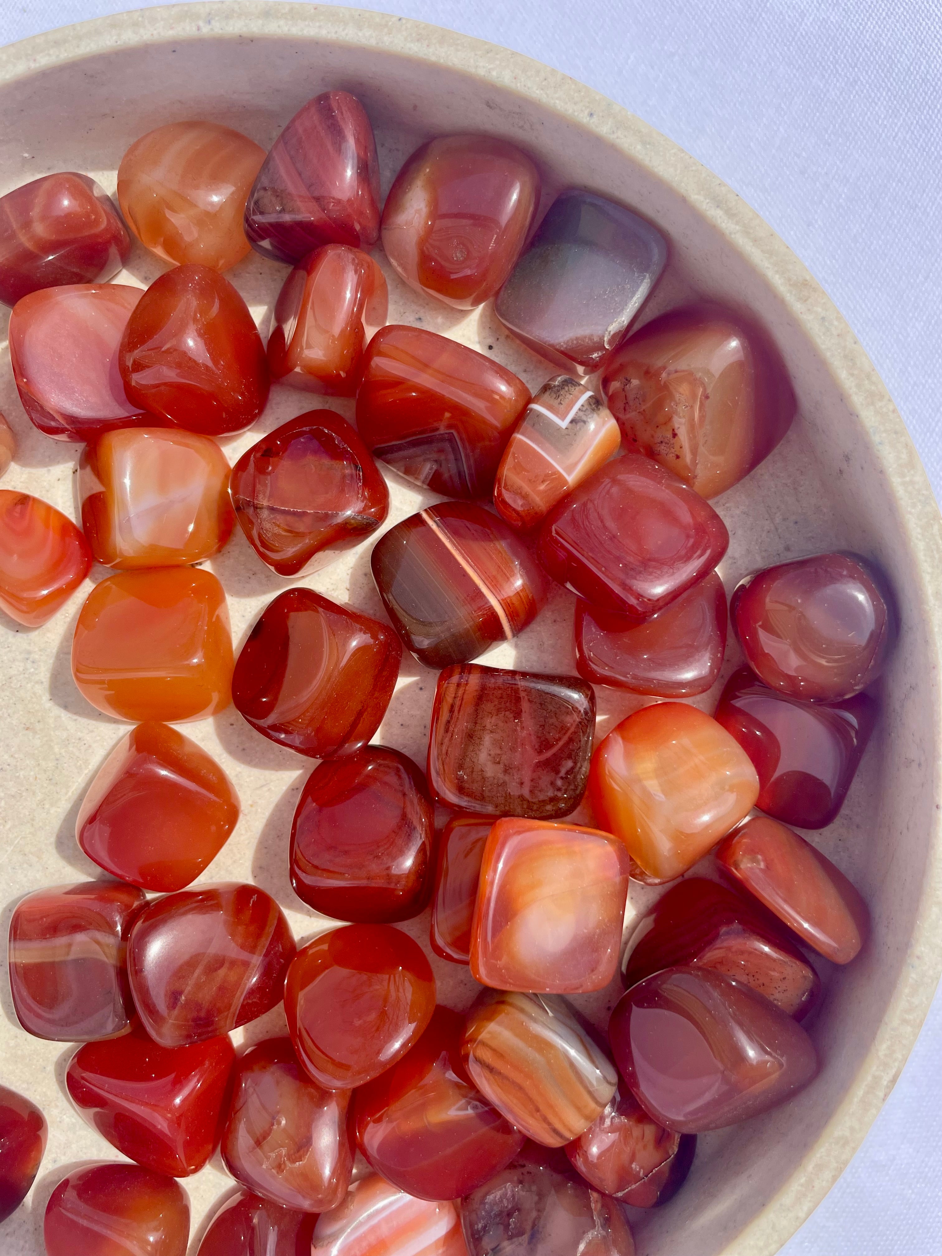 Carnelian Tumble Stone