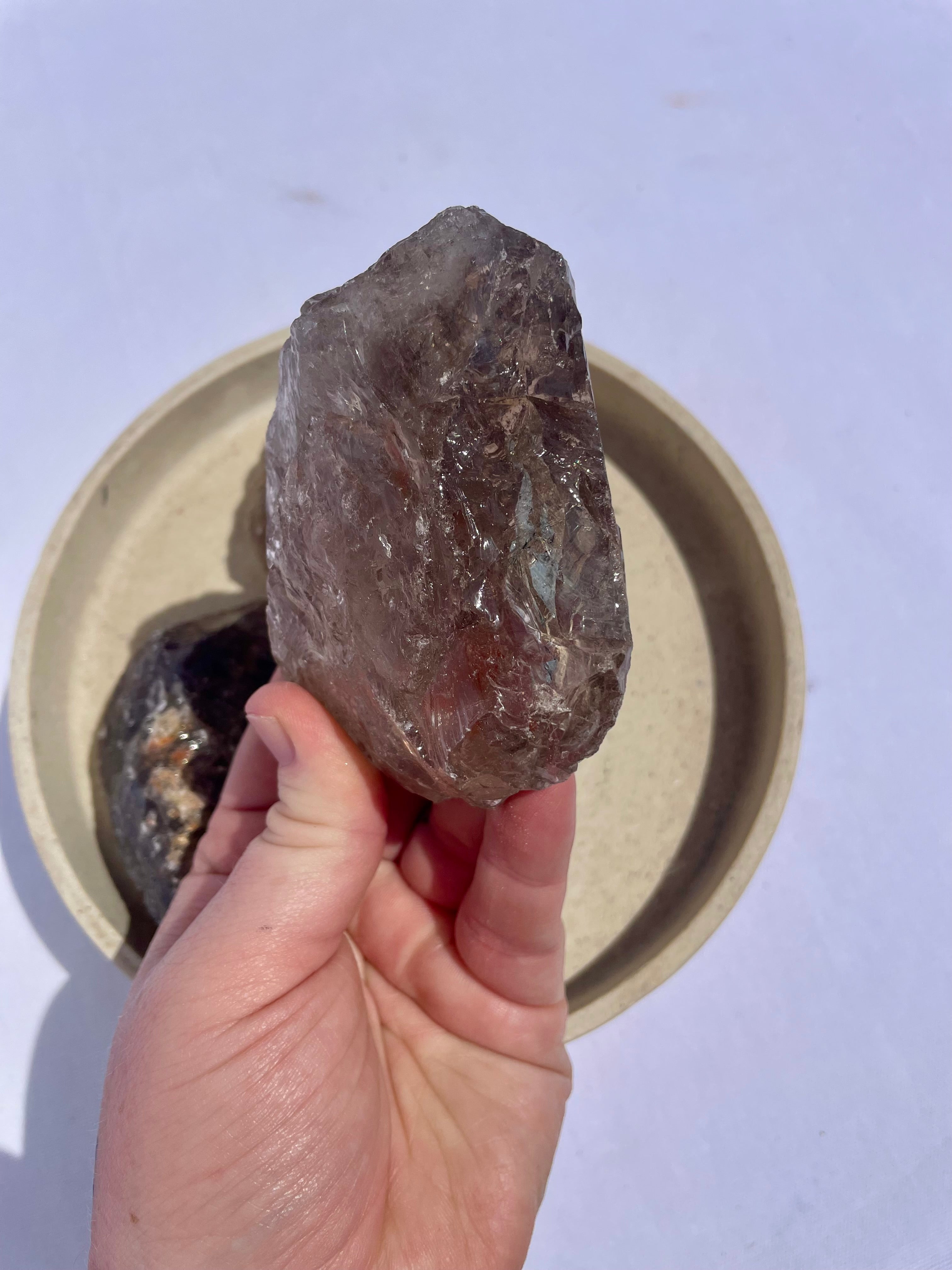 Smoky Quartz Rough Chunk || Large