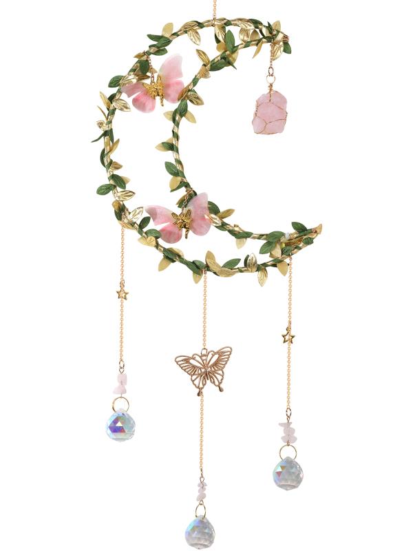Fairy & Butterfly Moon Suncatcher