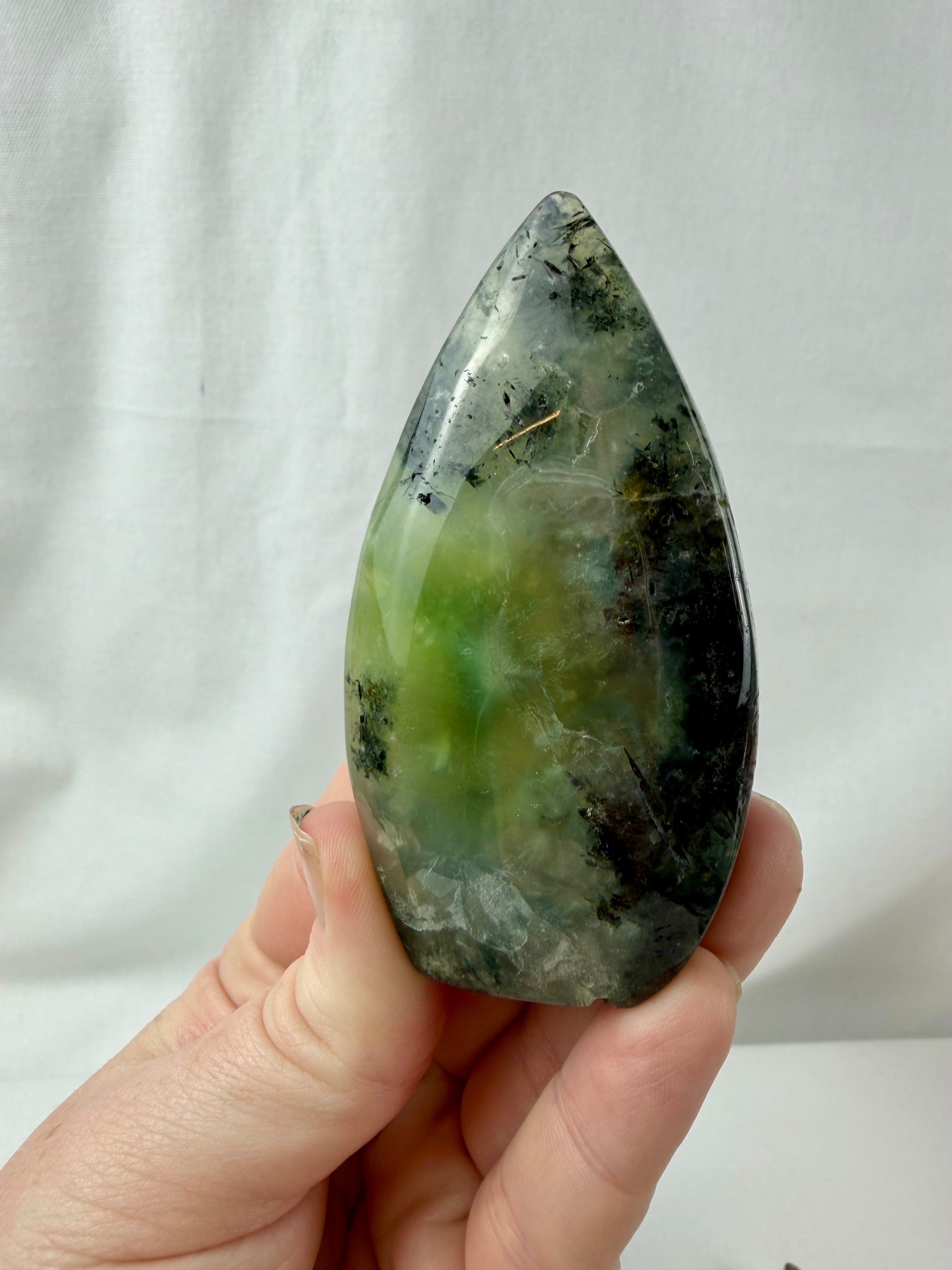 Prehnite Flames