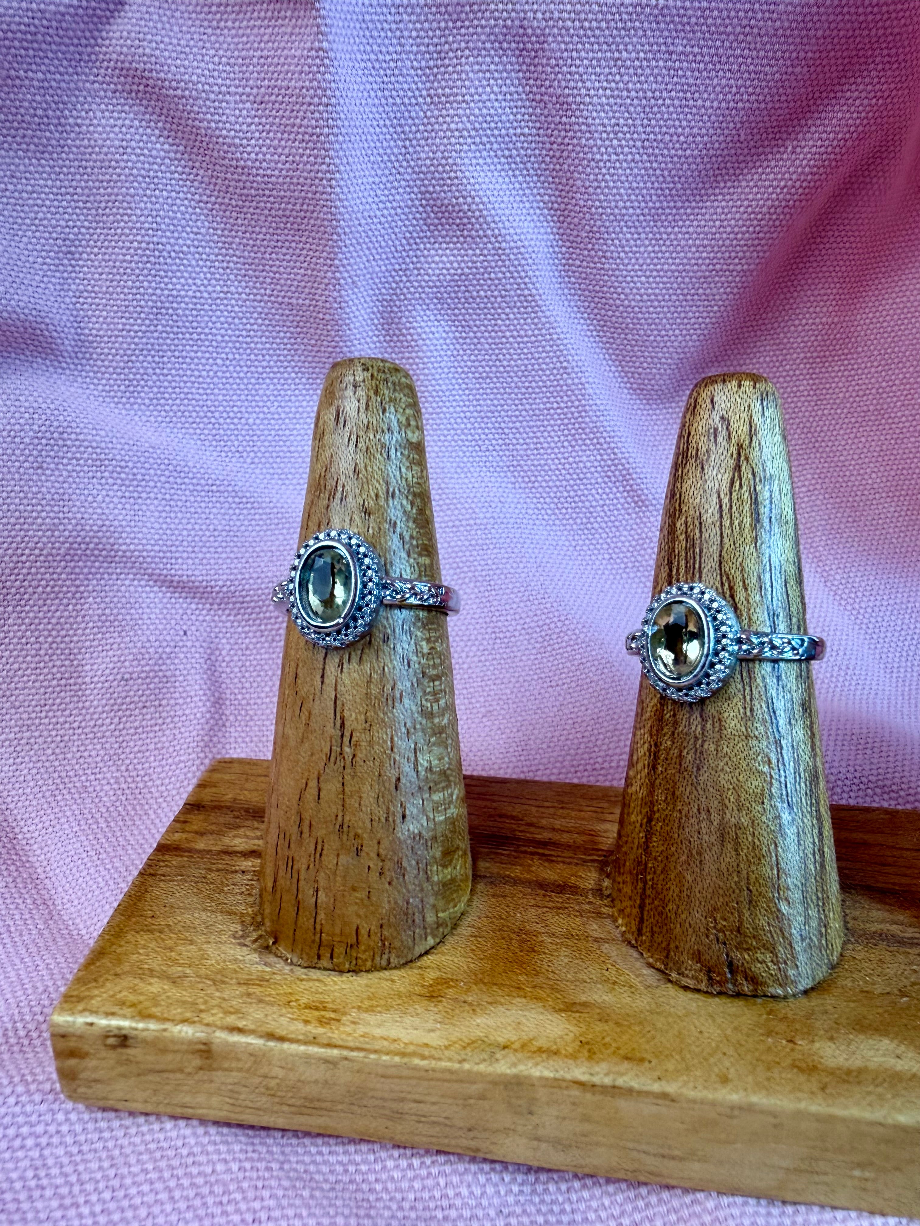 Citrine Sterling Silver Ring