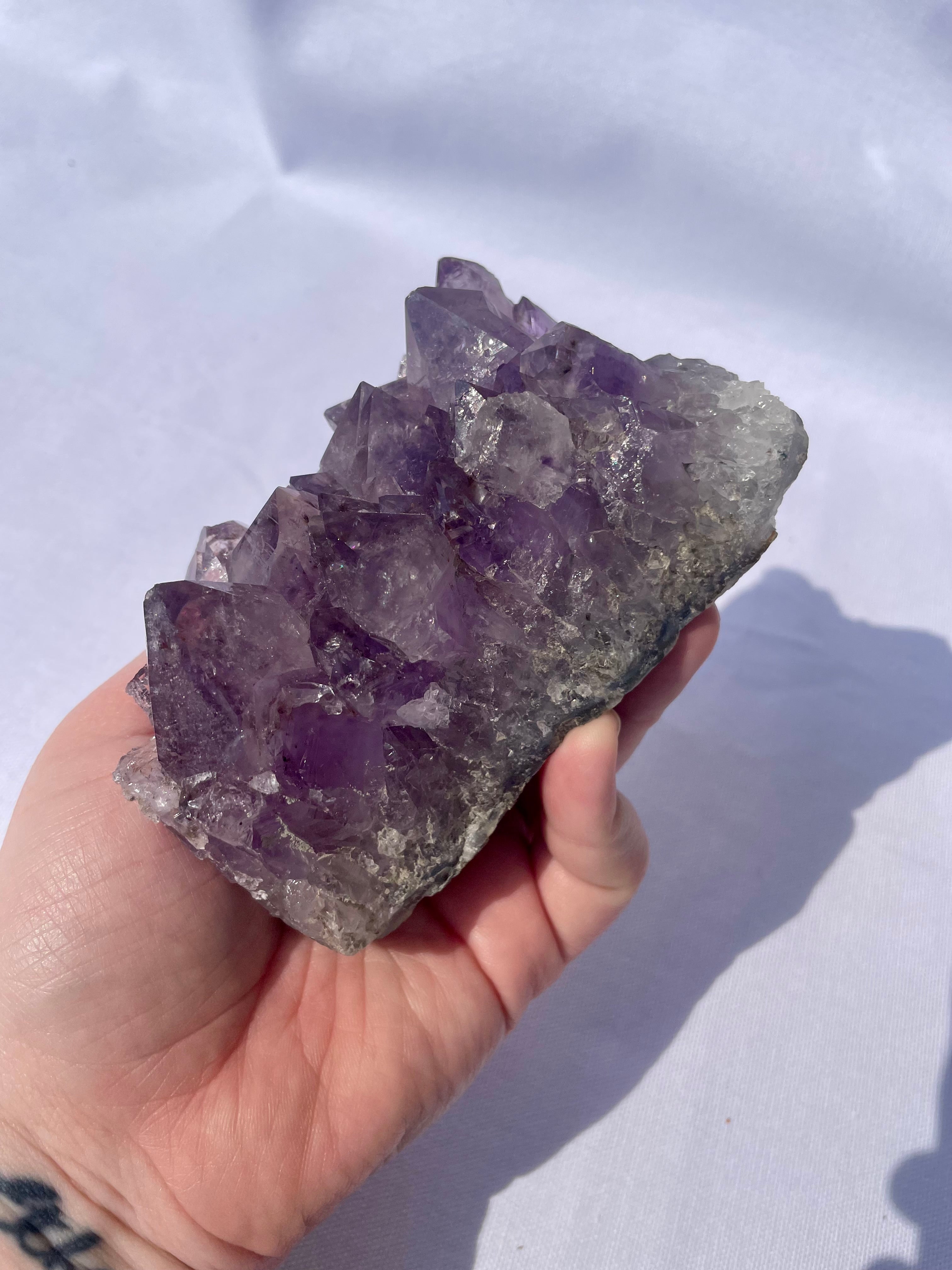 Amethyst Cluster || 640 grams