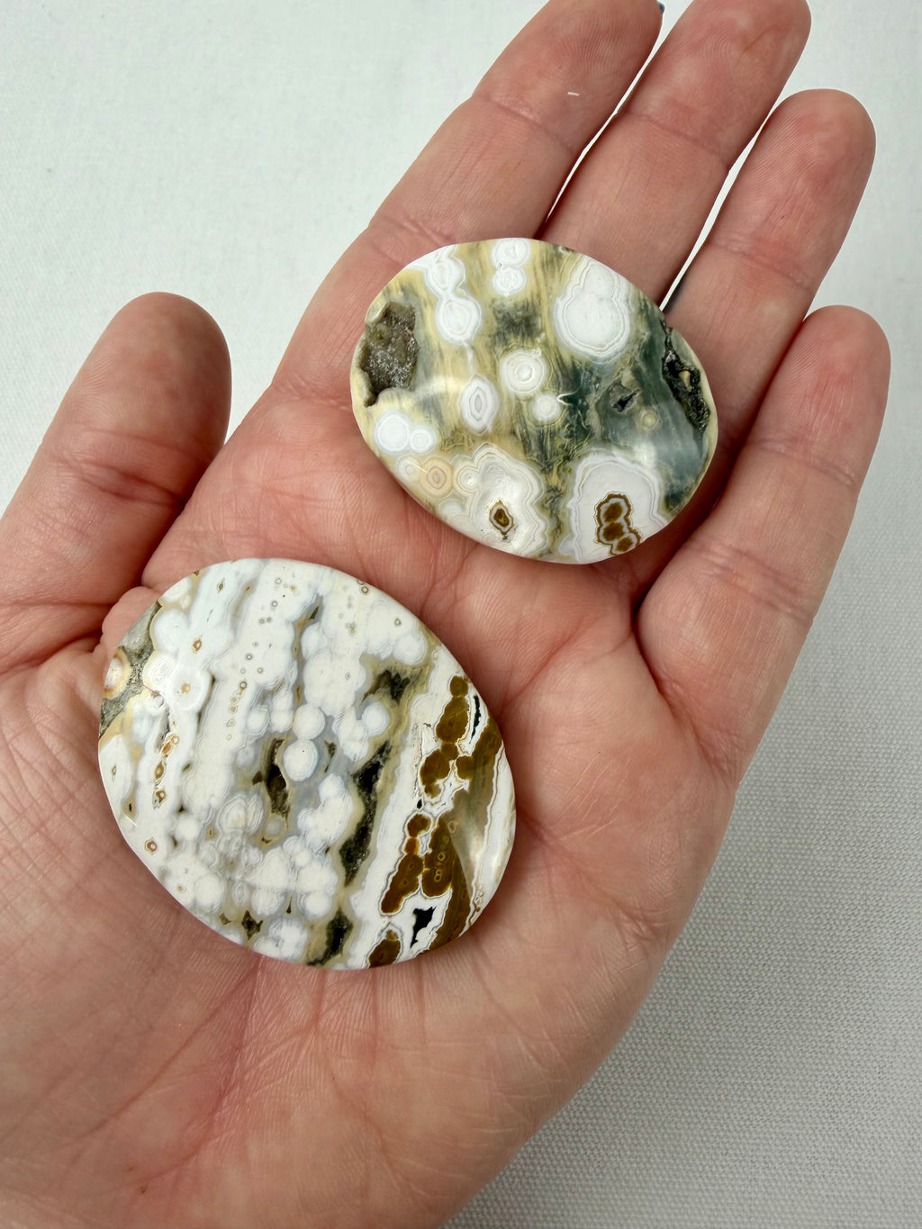 Ocean Jasper Palm Stones