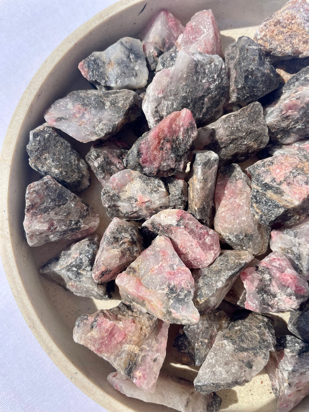 Rhodonite Rough Chunk || Small