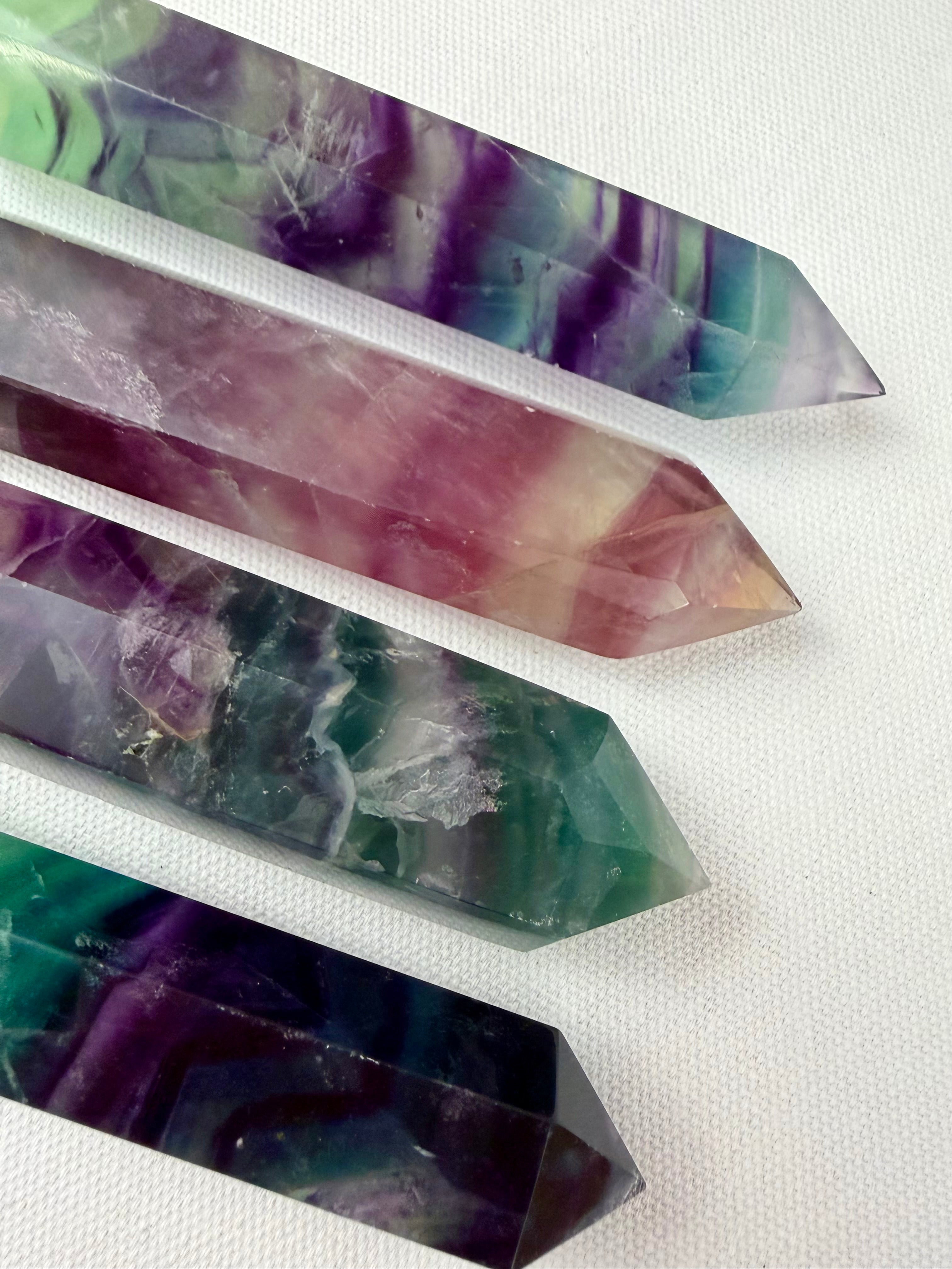 Rainbow Fluorite Tower