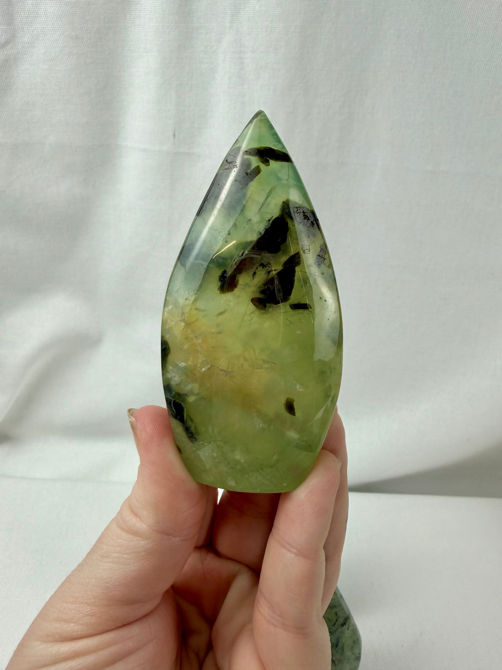 Prehnite Flames